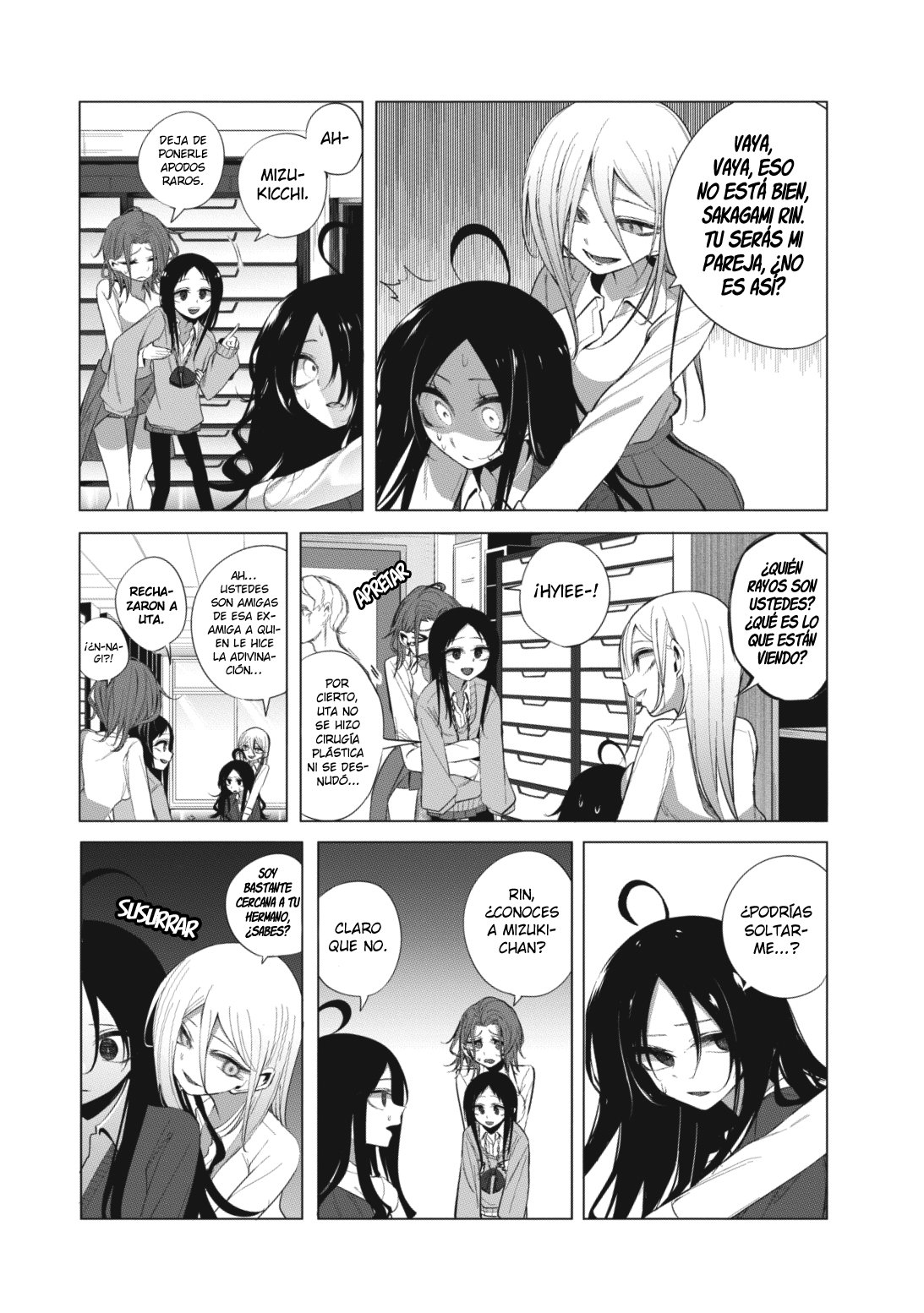Mizuki-senpai es una adivinadora de amor Capitulo 12 página 4