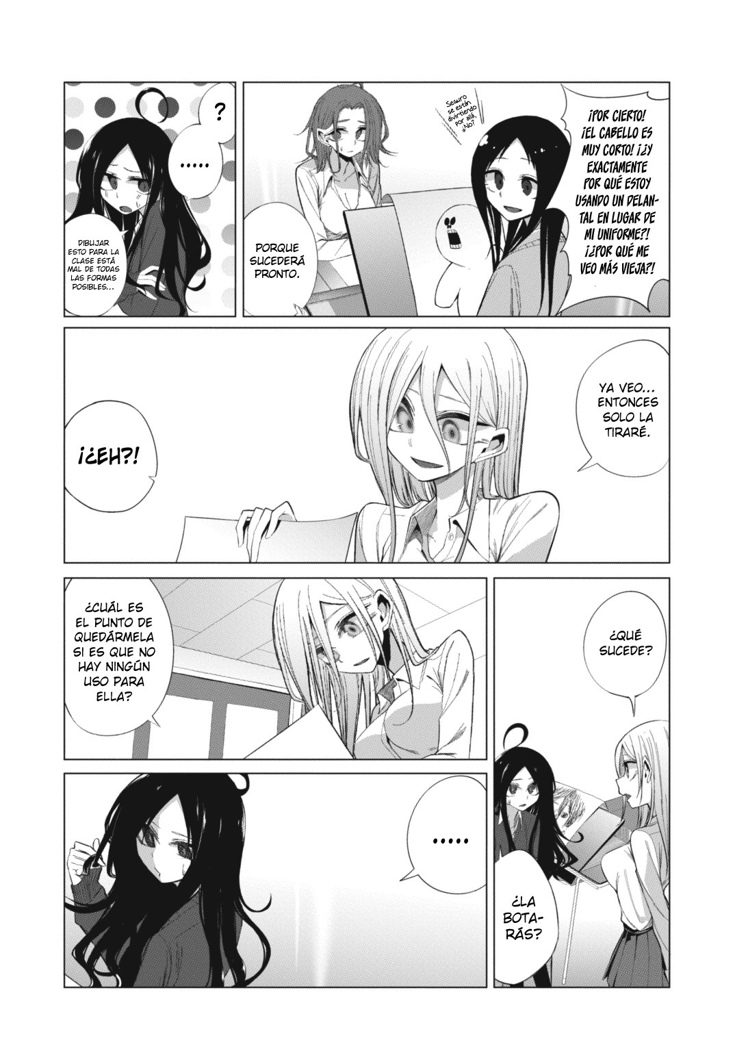 Mizuki-senpai es una adivinadora de amor Capitulo 12 página 8