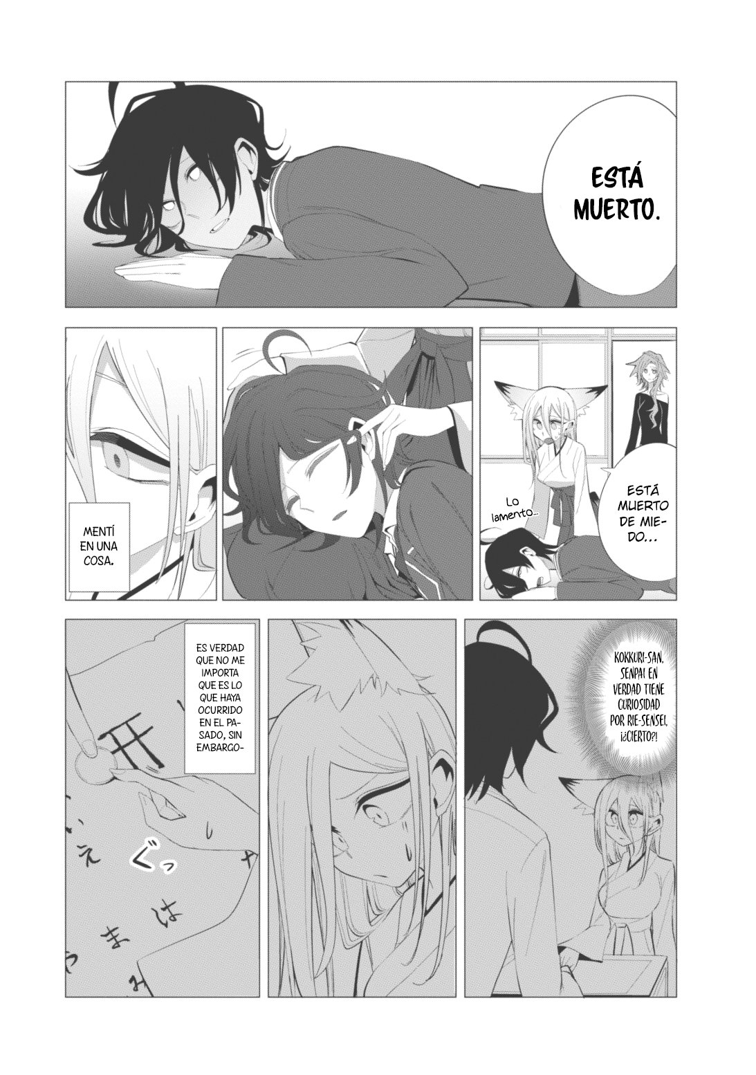 Mizuki-senpai es una adivinadora de amor Capitulo 13 página 14