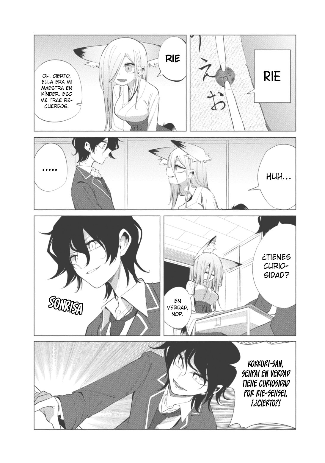 Mizuki-senpai es una adivinadora de amor Capitulo 13 página 7