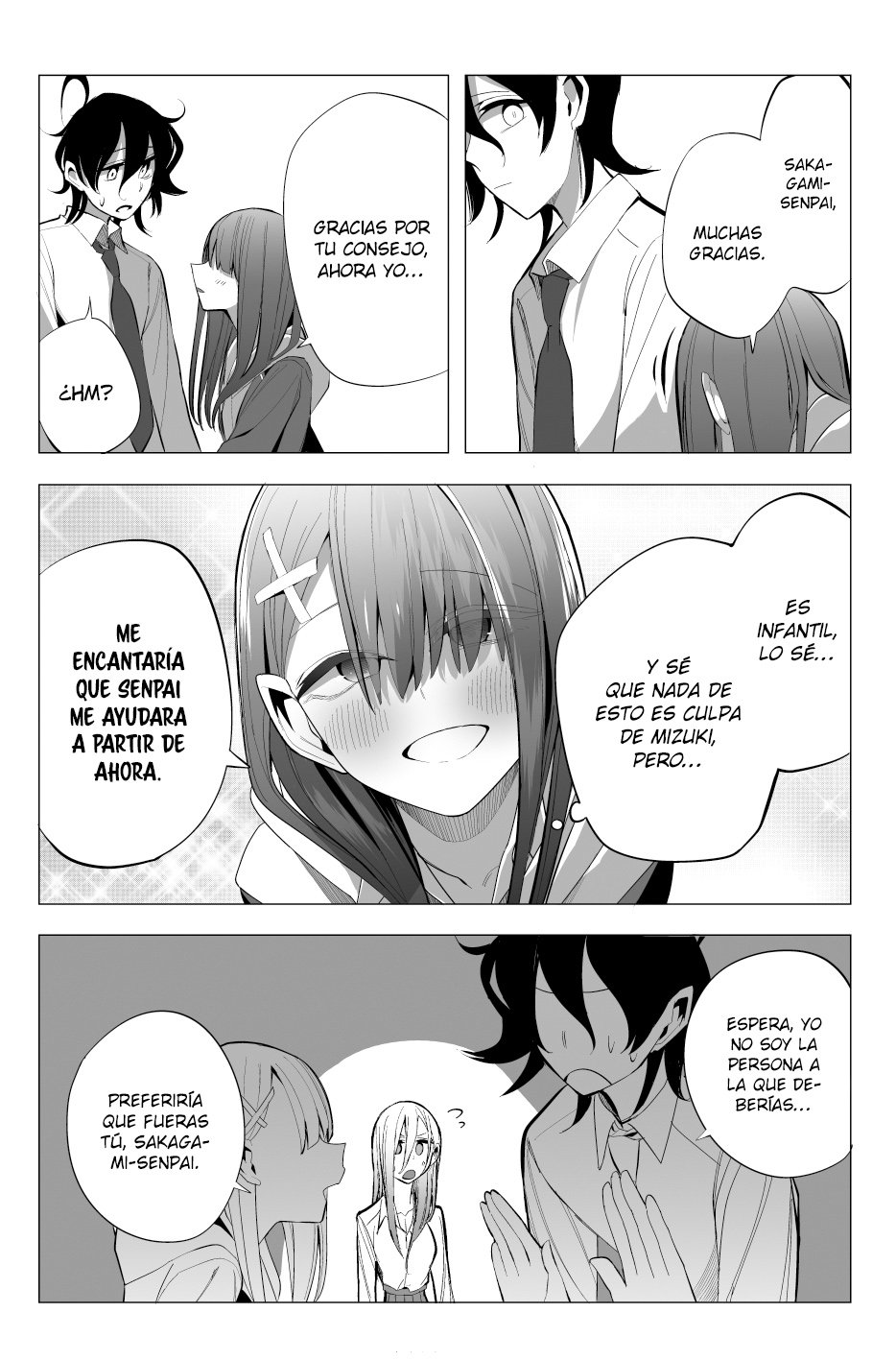 Mizuki-senpai es una adivinadora de amor Capitulo 15 página 18