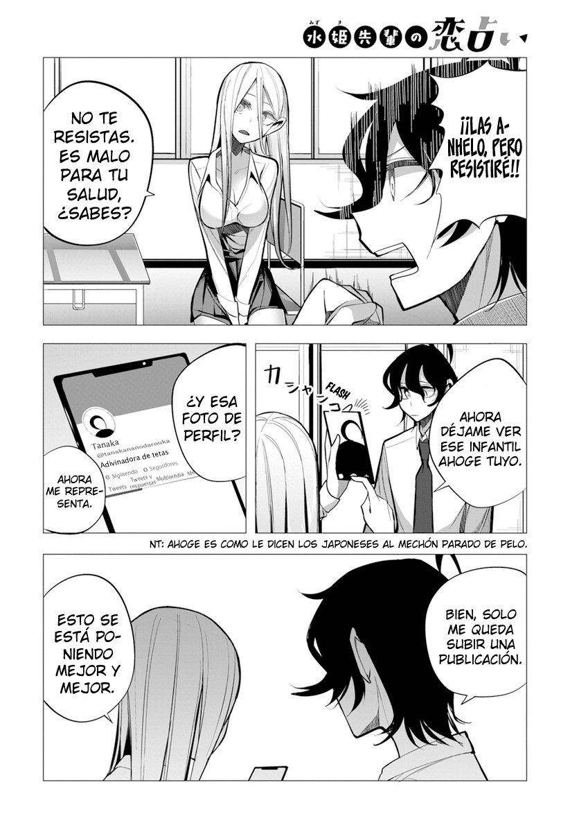 Mizuki-senpai es una adivinadora de amor Capitulo 17 página 8