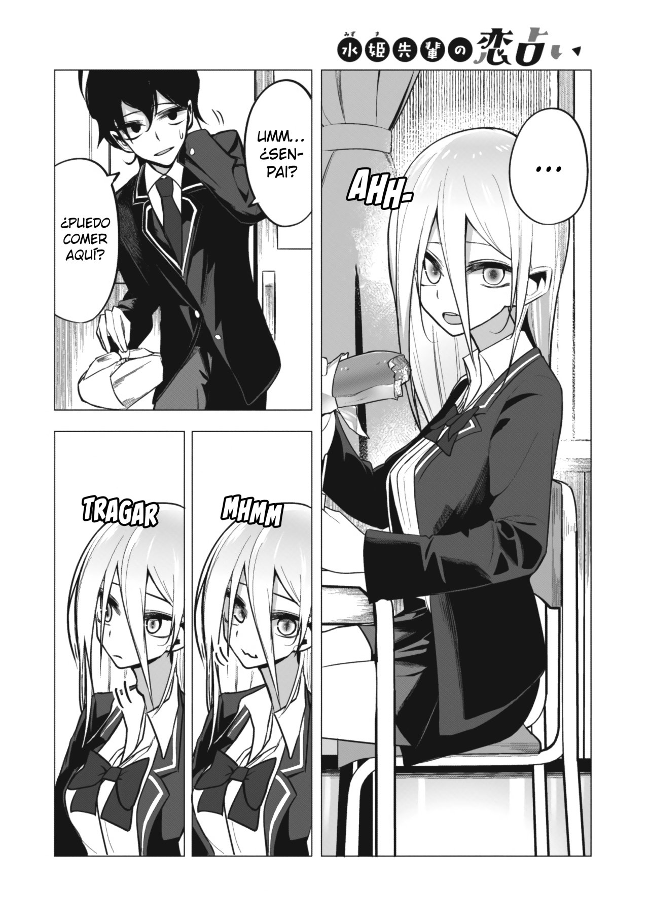 Mizuki-senpai es una adivinadora de amor Capitulo 2 página 3