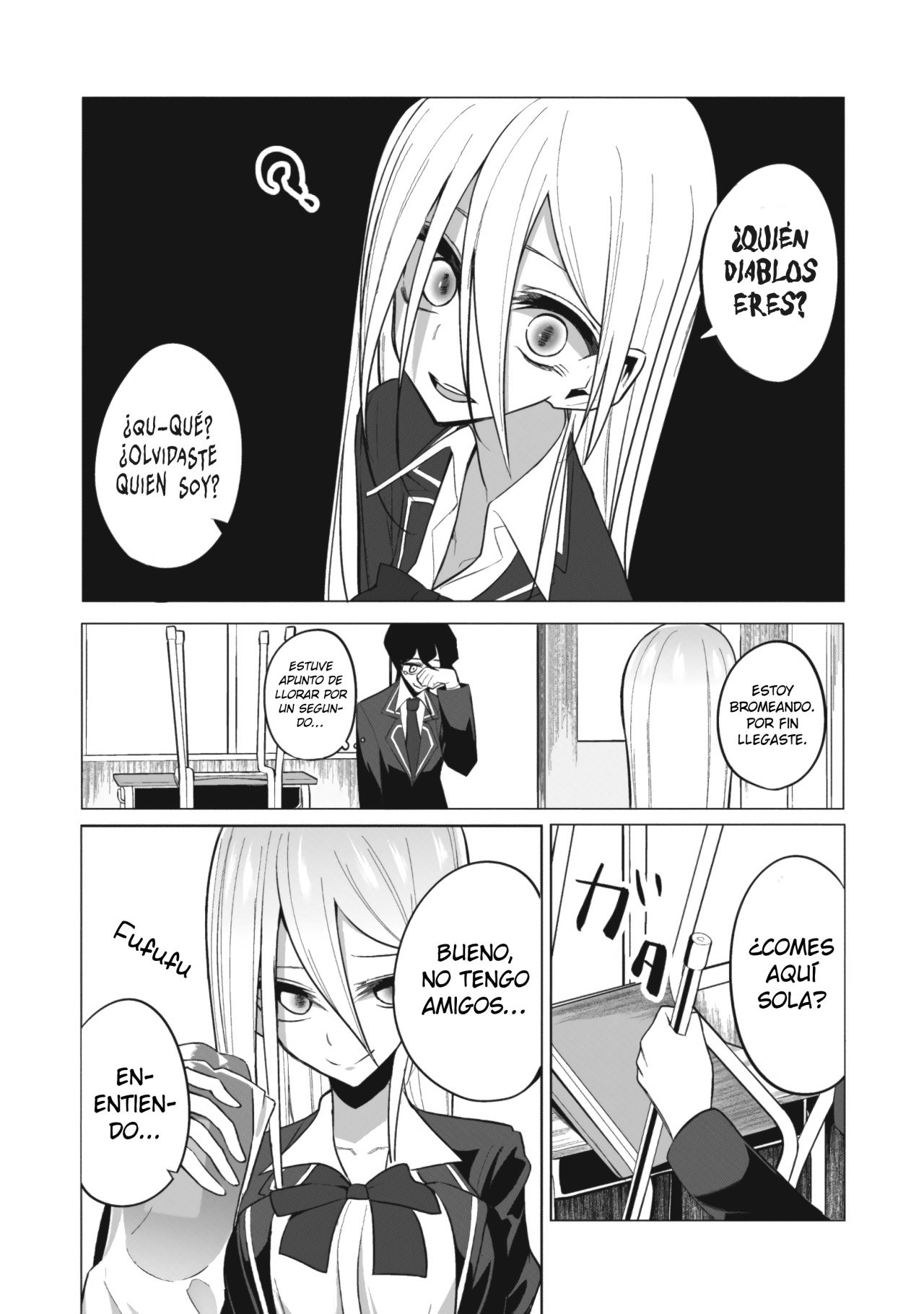 Mizuki-senpai es una adivinadora de amor Capitulo 2 página 4