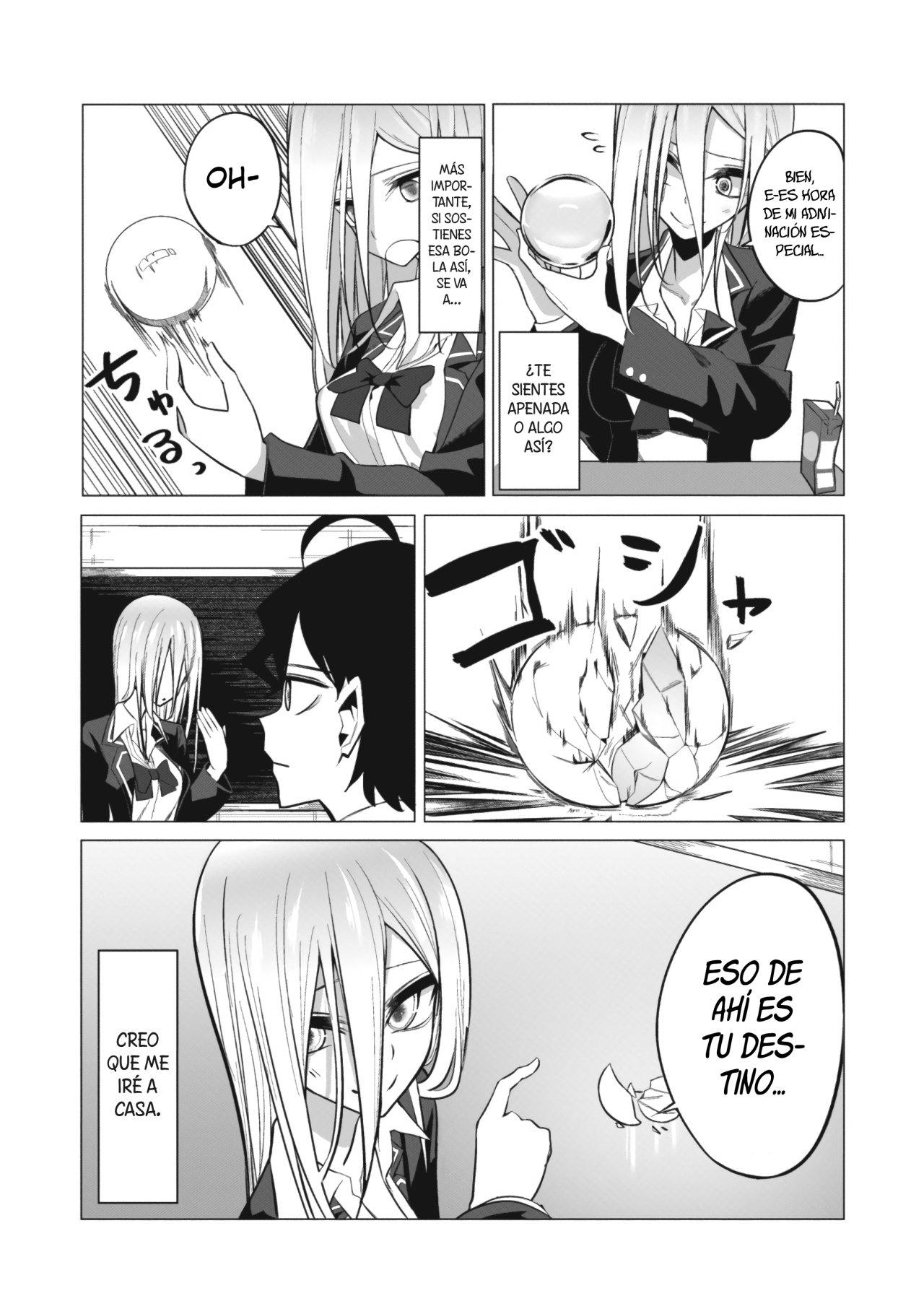 Mizuki-senpai es una adivinadora de amor Capitulo 2 página 6