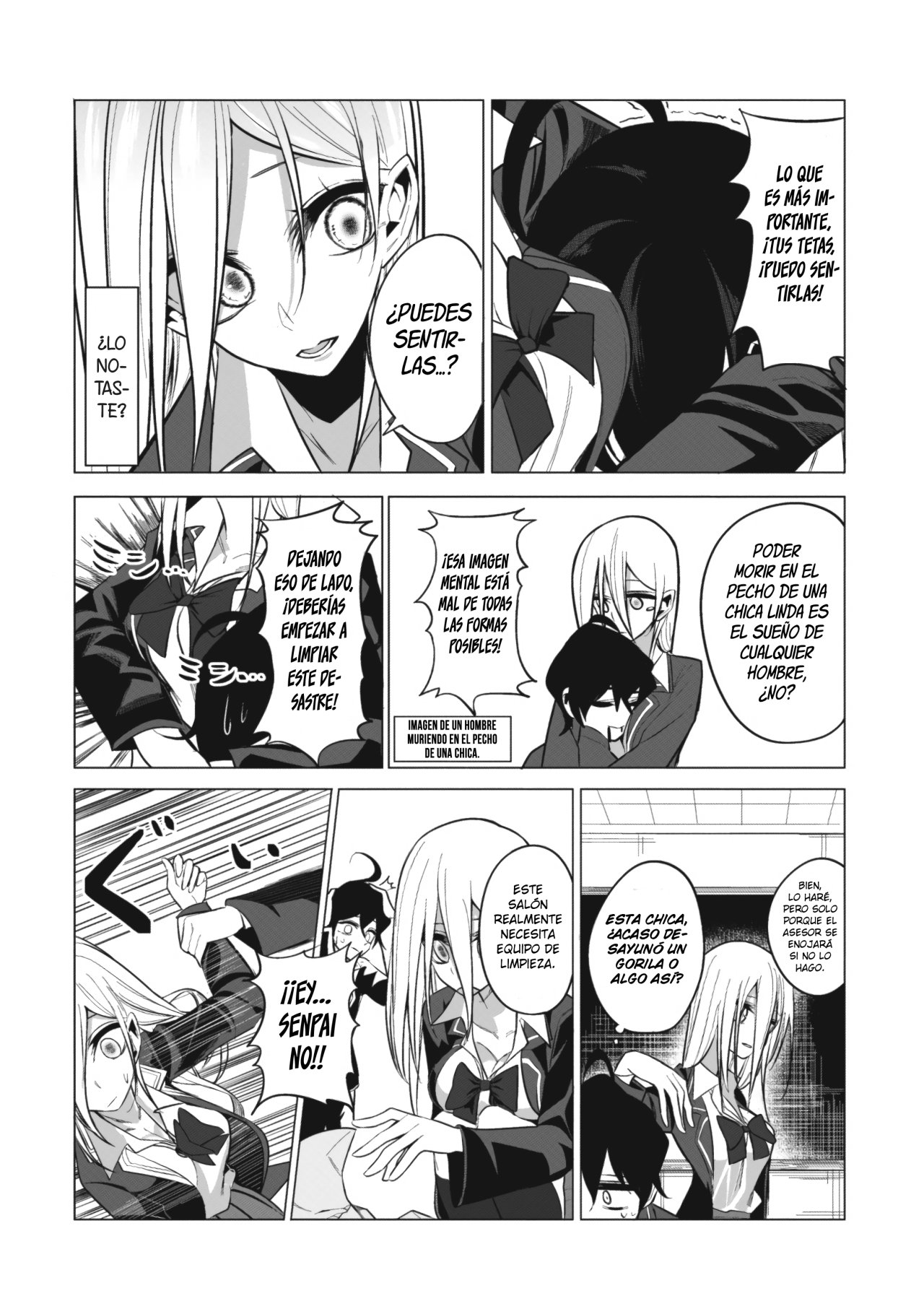 Mizuki-senpai es una adivinadora de amor Capitulo 2 página 8