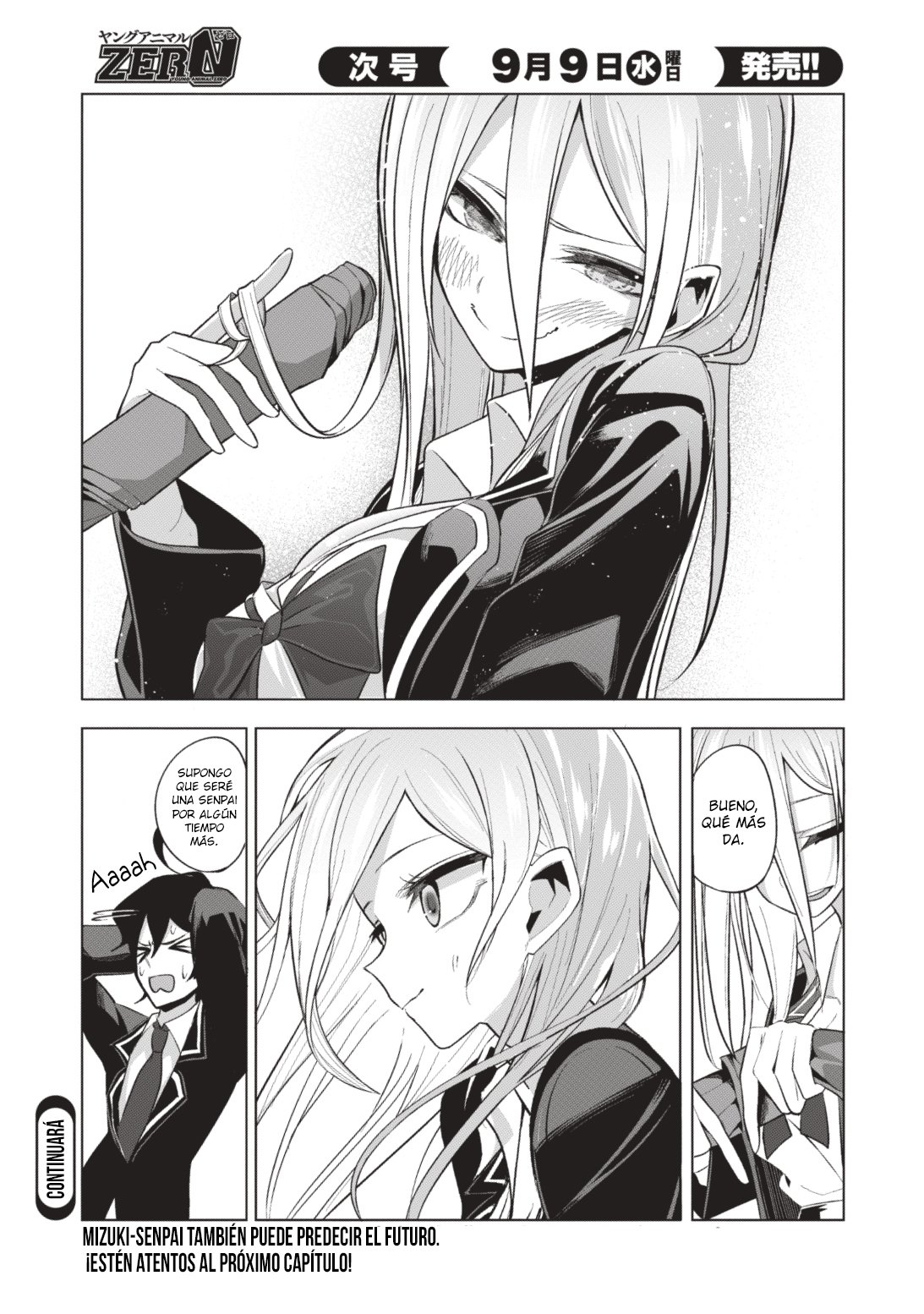 Mizuki-senpai es una adivinadora de amor Capitulo 3 página 18