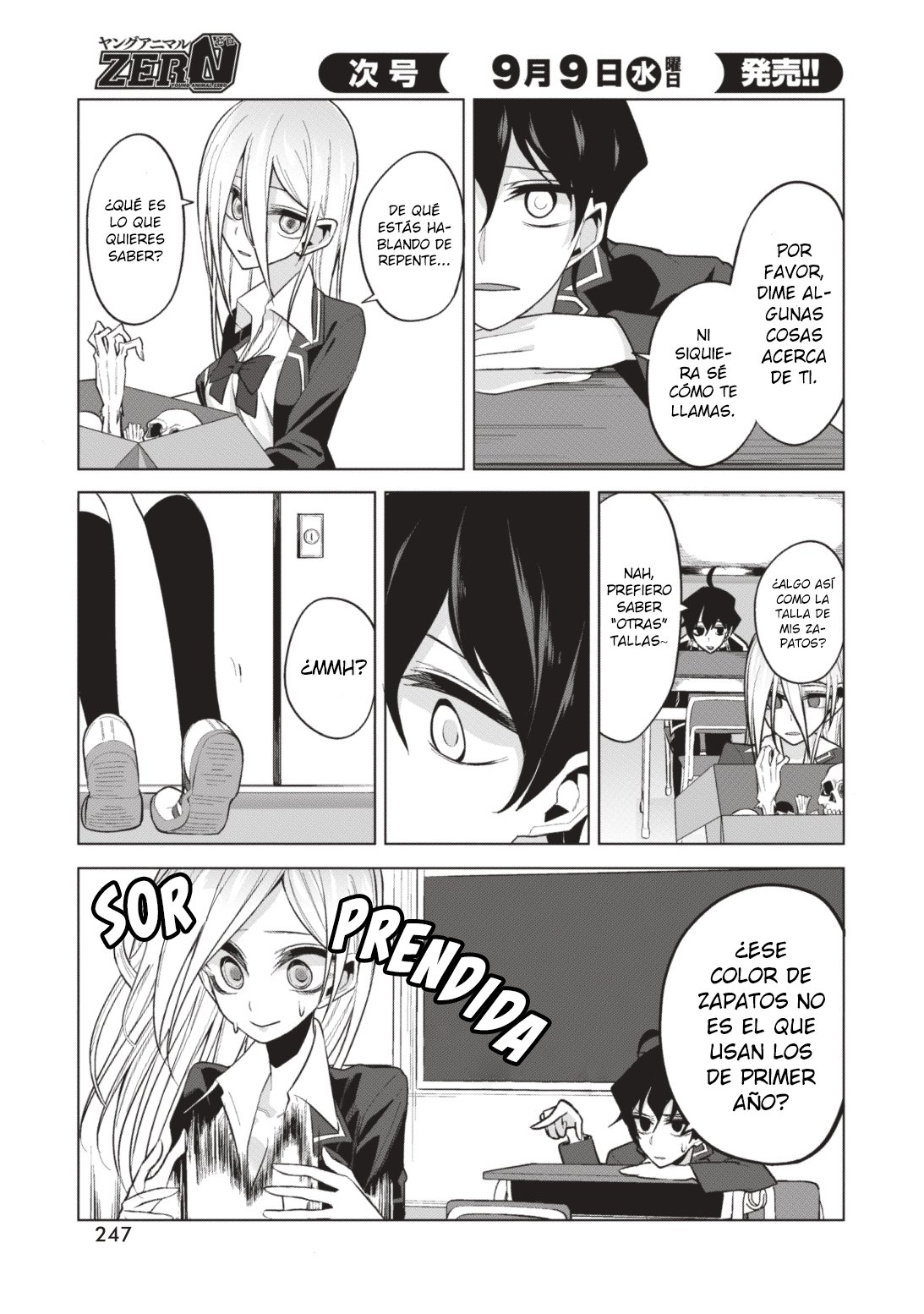Mizuki-senpai es una adivinadora de amor Capitulo 3 página 4