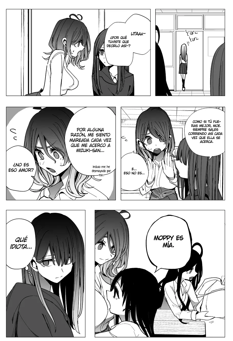Mizuki-senpai es una adivinadora de amor Capitulo 34 página 4