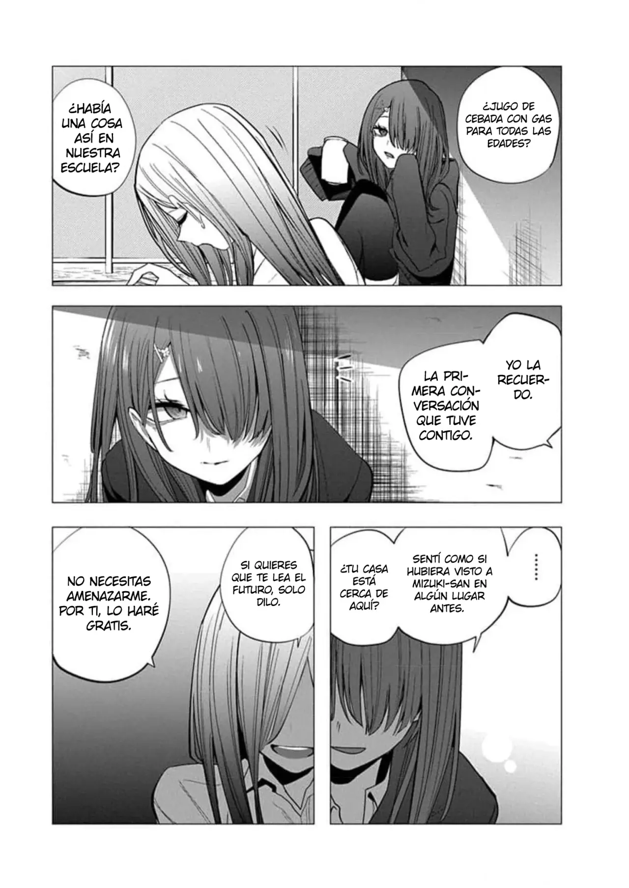 Mizuki-senpai es una adivinadora de amor Capitulo 38 página 9
