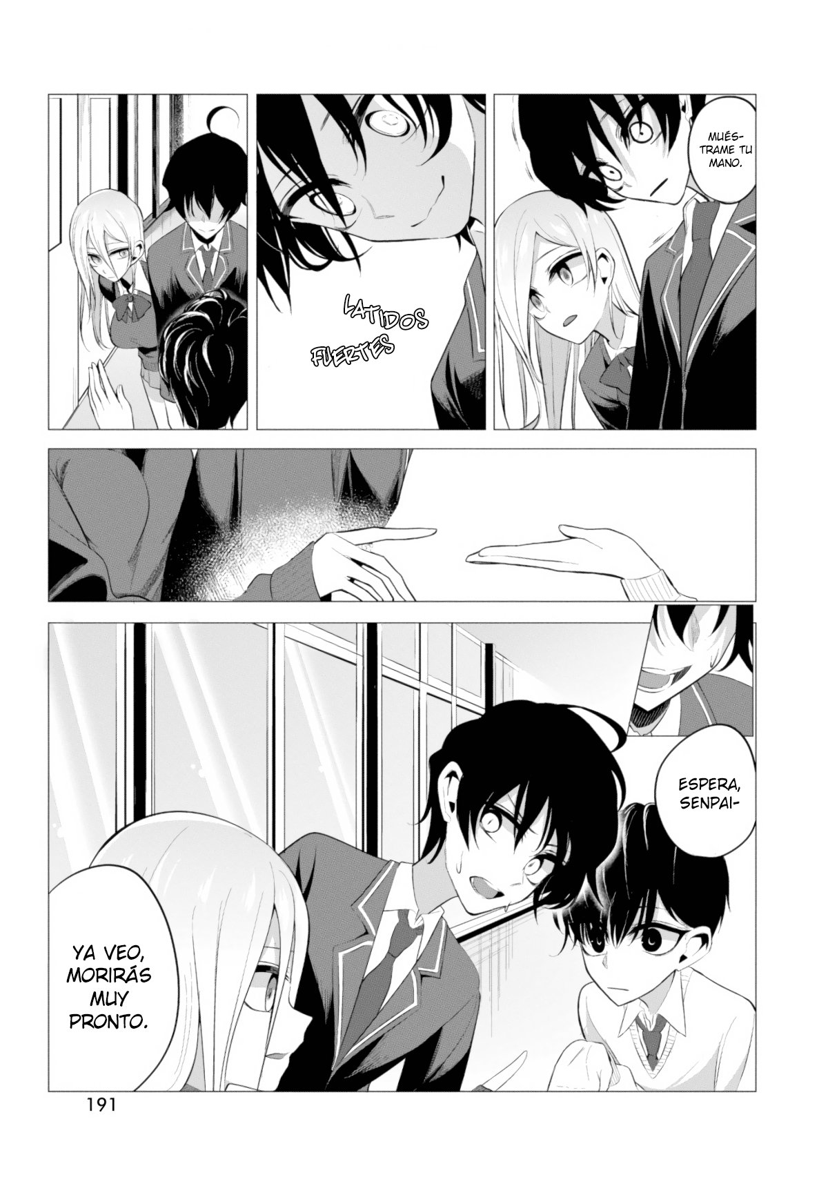 Mizuki-senpai es una adivinadora de amor Capitulo 4 página 10