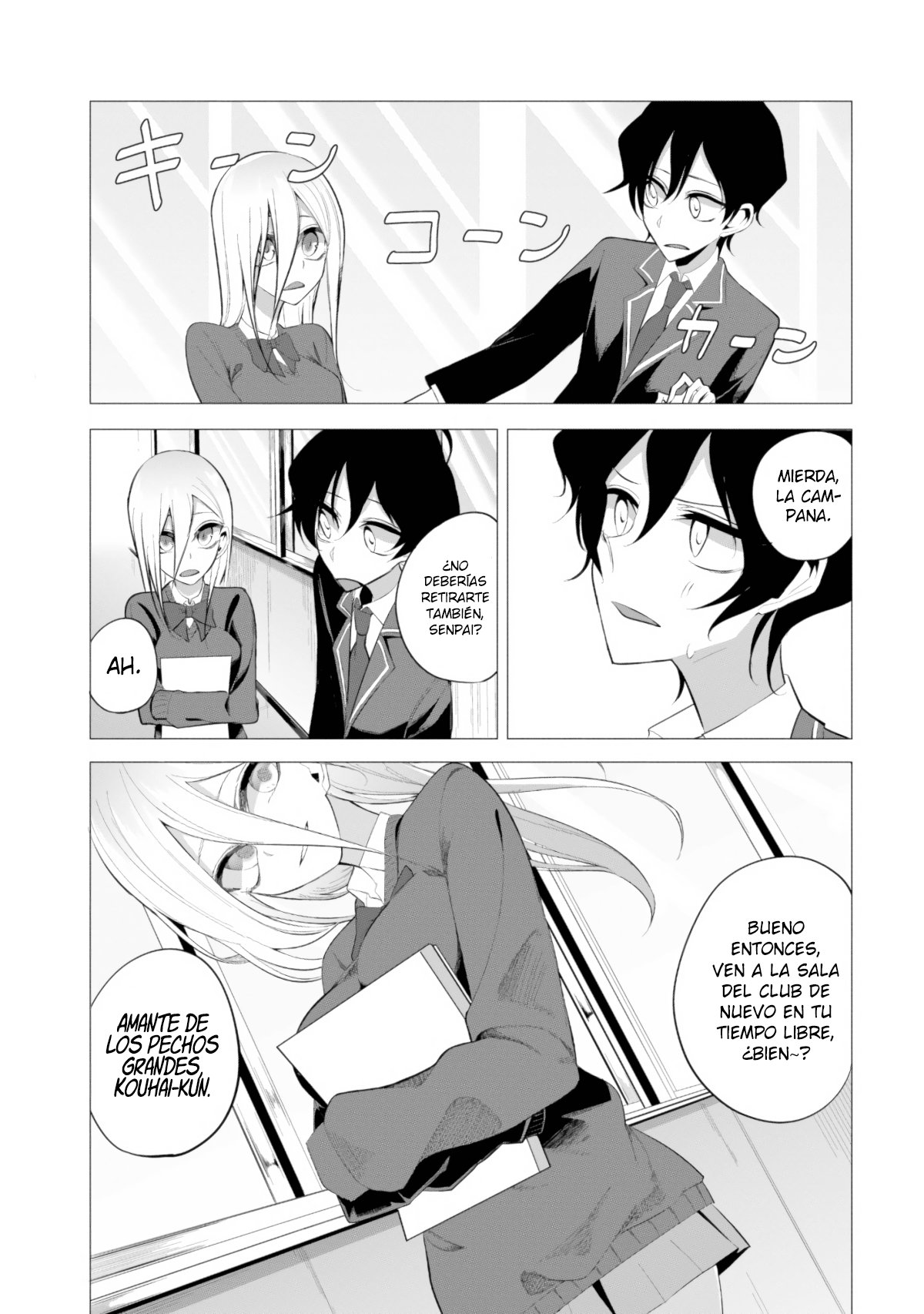 Mizuki-senpai es una adivinadora de amor Capitulo 4 página 14