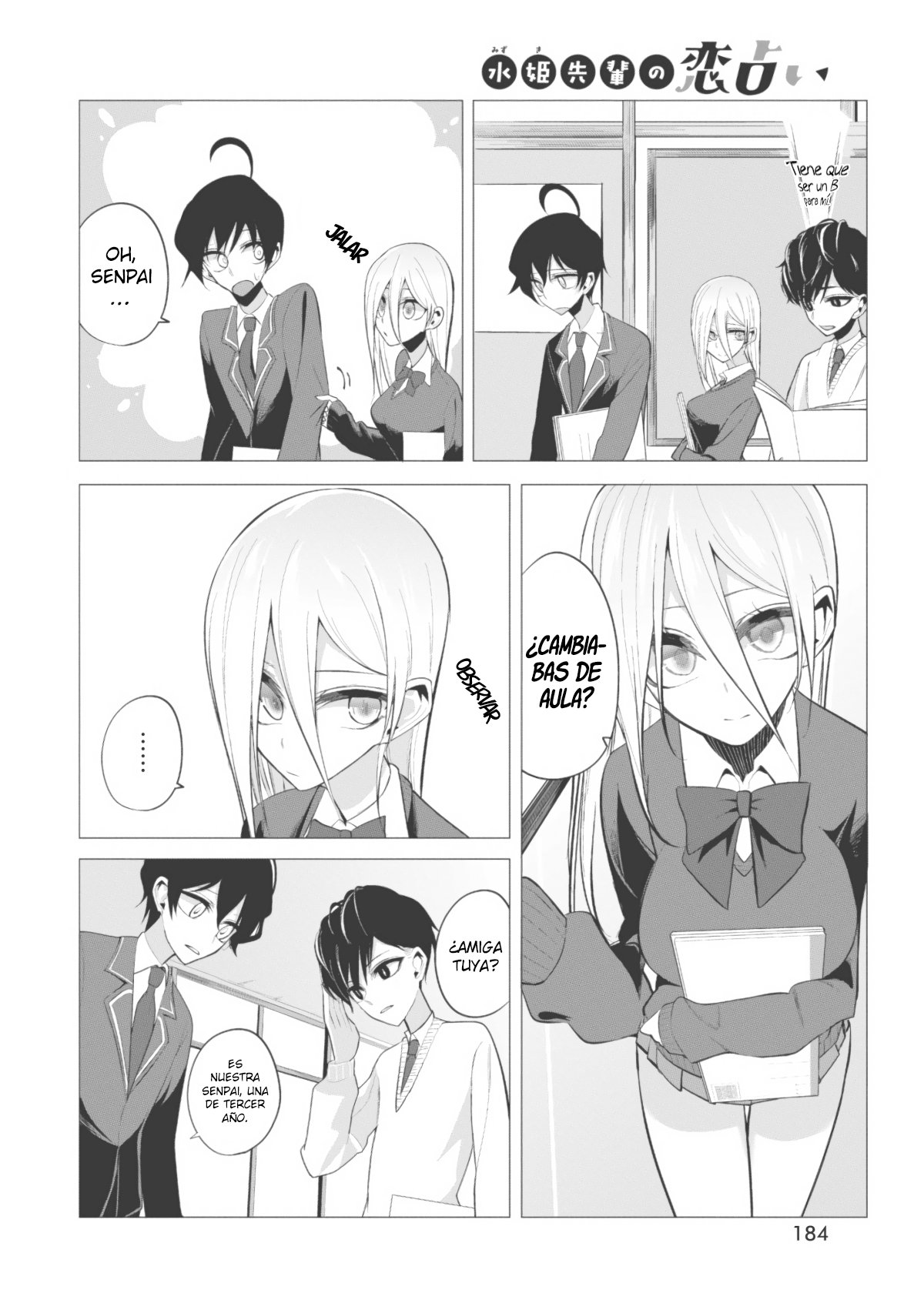 Mizuki-senpai es una adivinadora de amor Capitulo 4 página 3