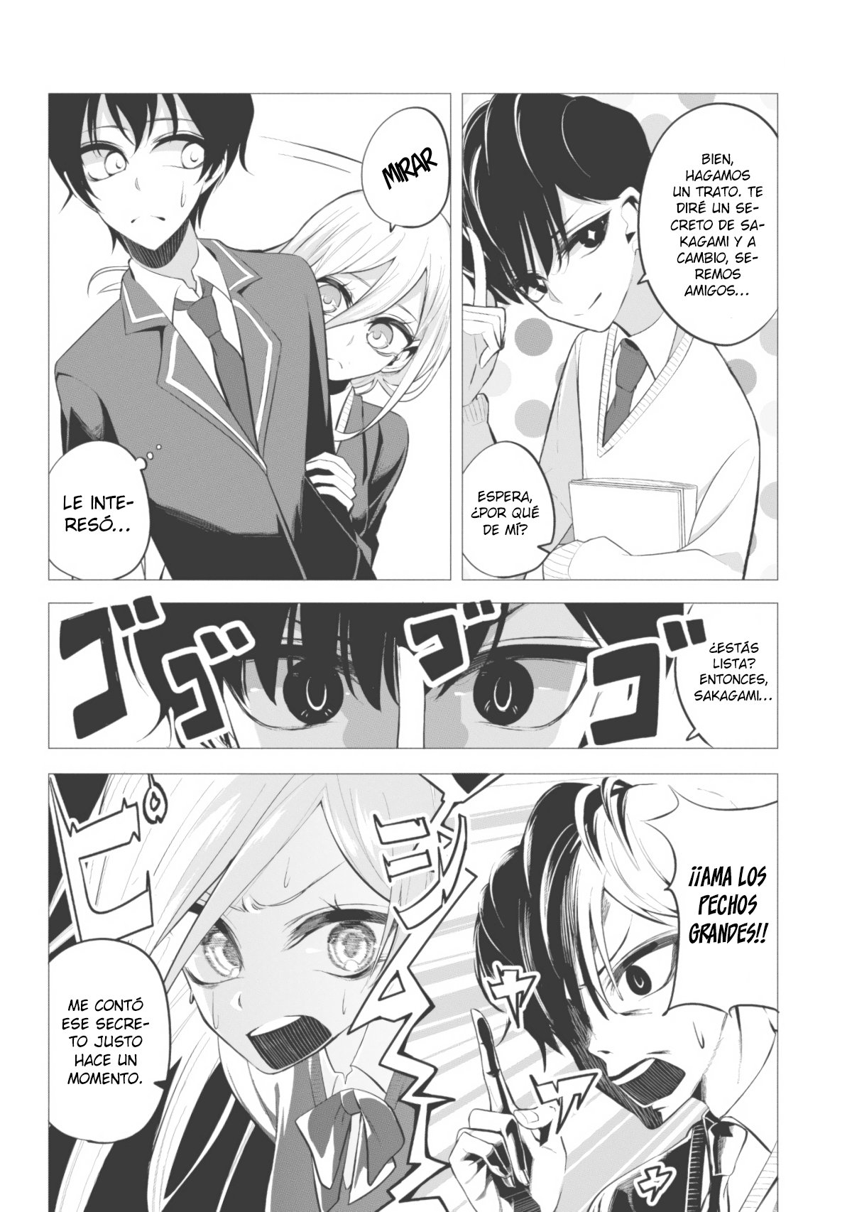 Mizuki-senpai es una adivinadora de amor Capitulo 4 página 6