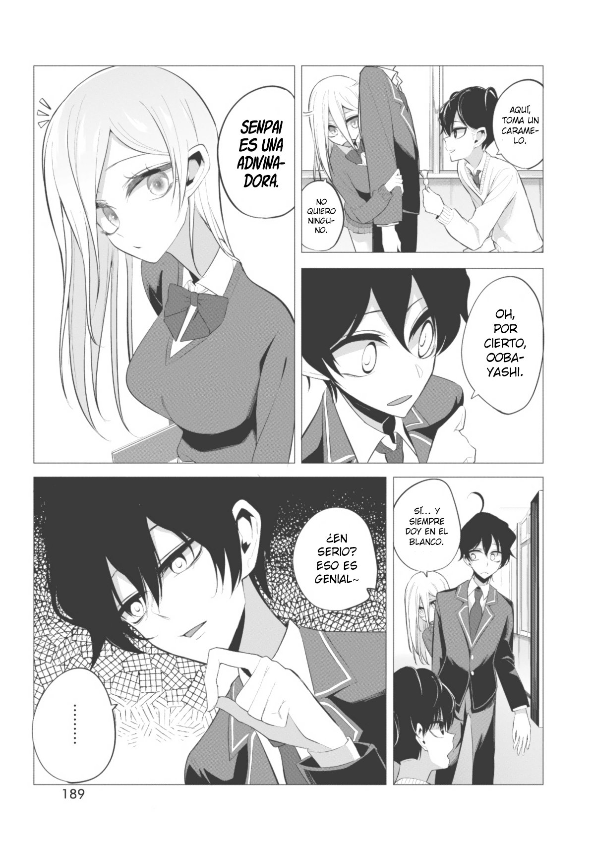 Mizuki-senpai es una adivinadora de amor Capitulo 4 página 8