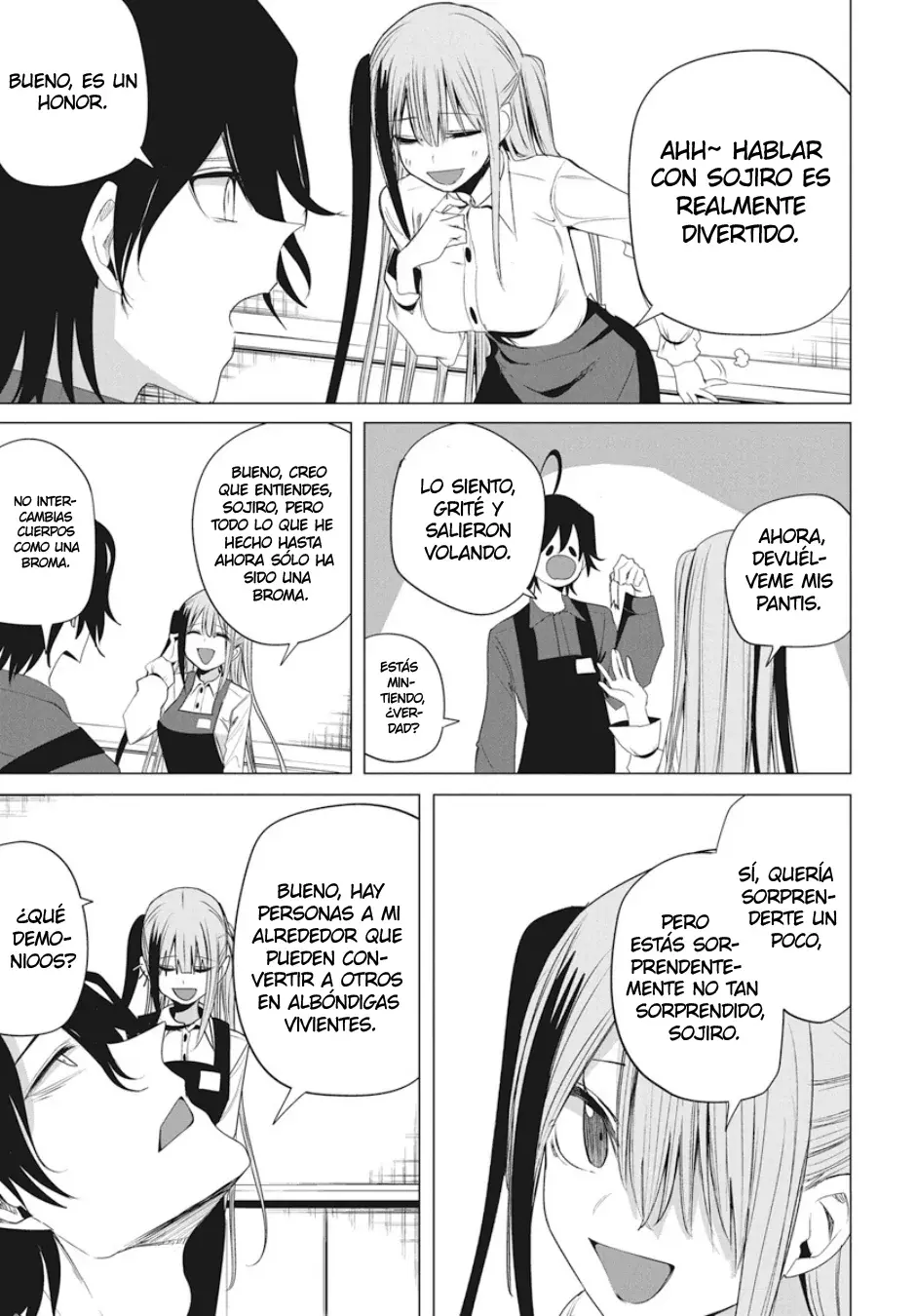 Mizuki-senpai es una adivinadora de amor Capitulo 48 página 8