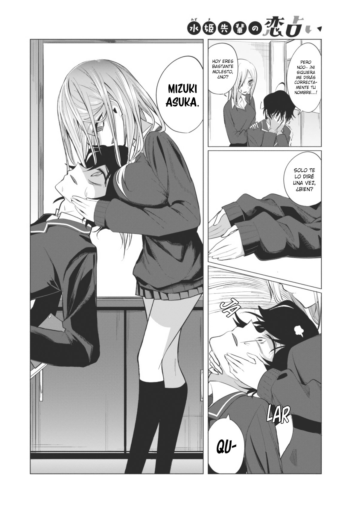Mizuki-senpai es una adivinadora de amor Capitulo 5 página 13