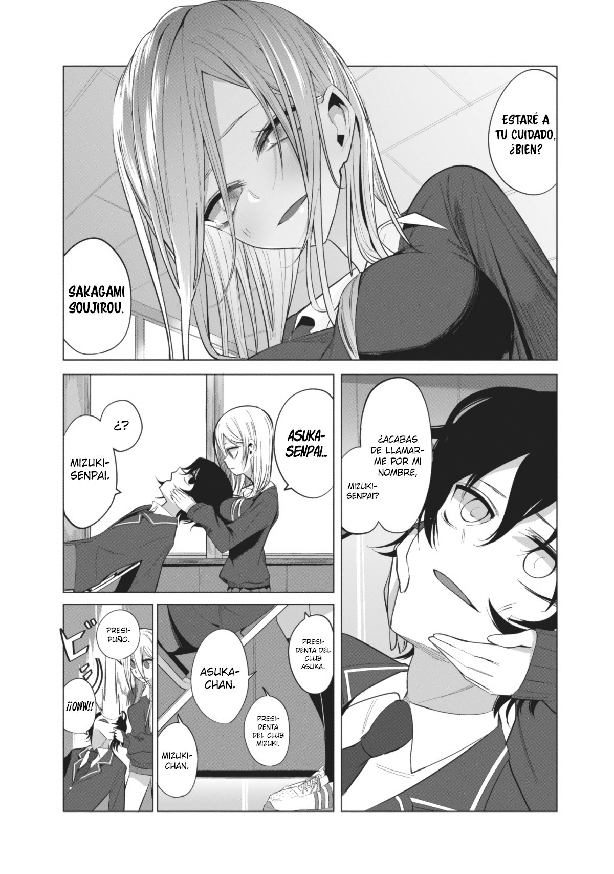 Mizuki-senpai es una adivinadora de amor Capitulo 5 página 14