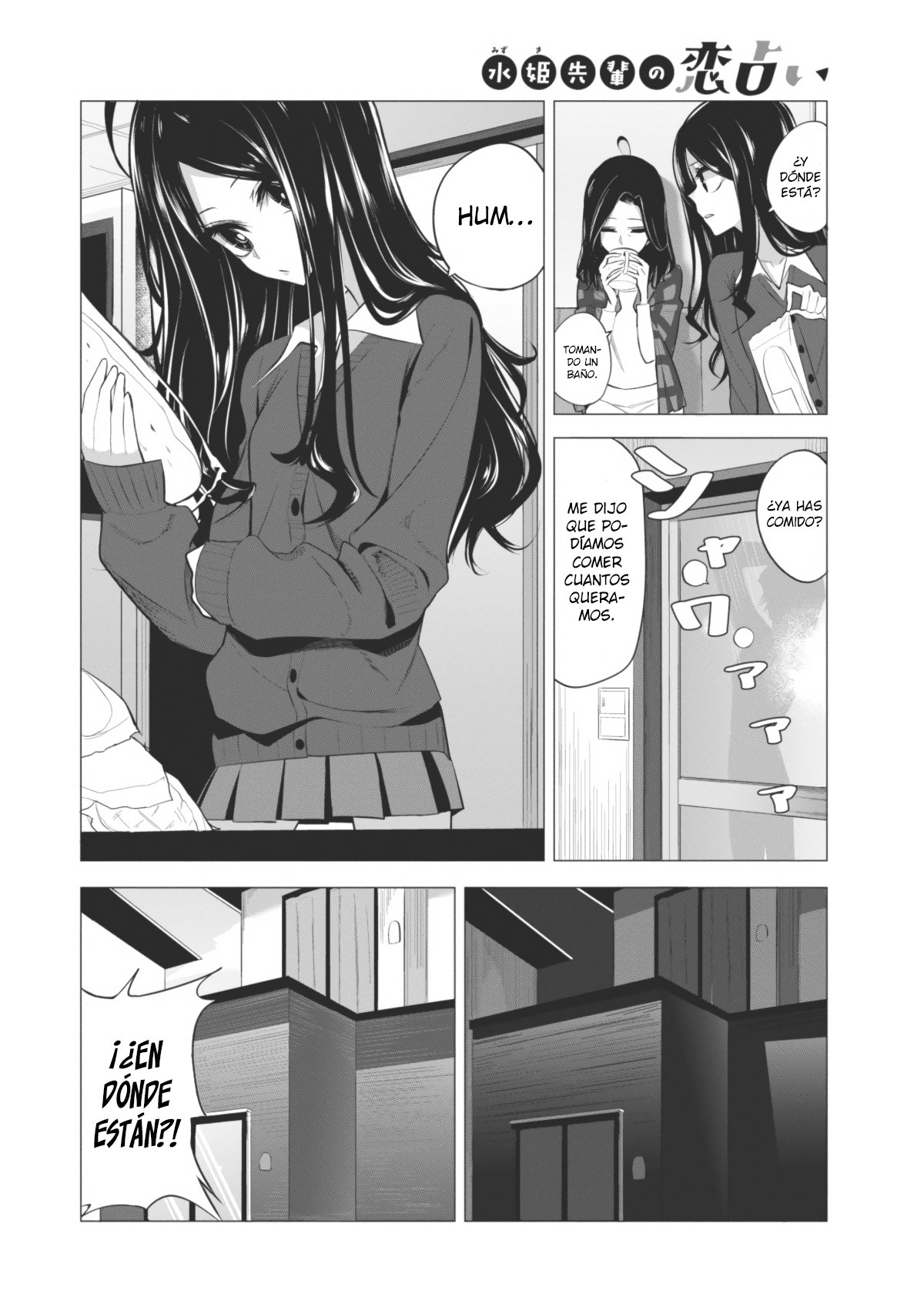 Mizuki-senpai es una adivinadora de amor Capitulo 5 página 5
