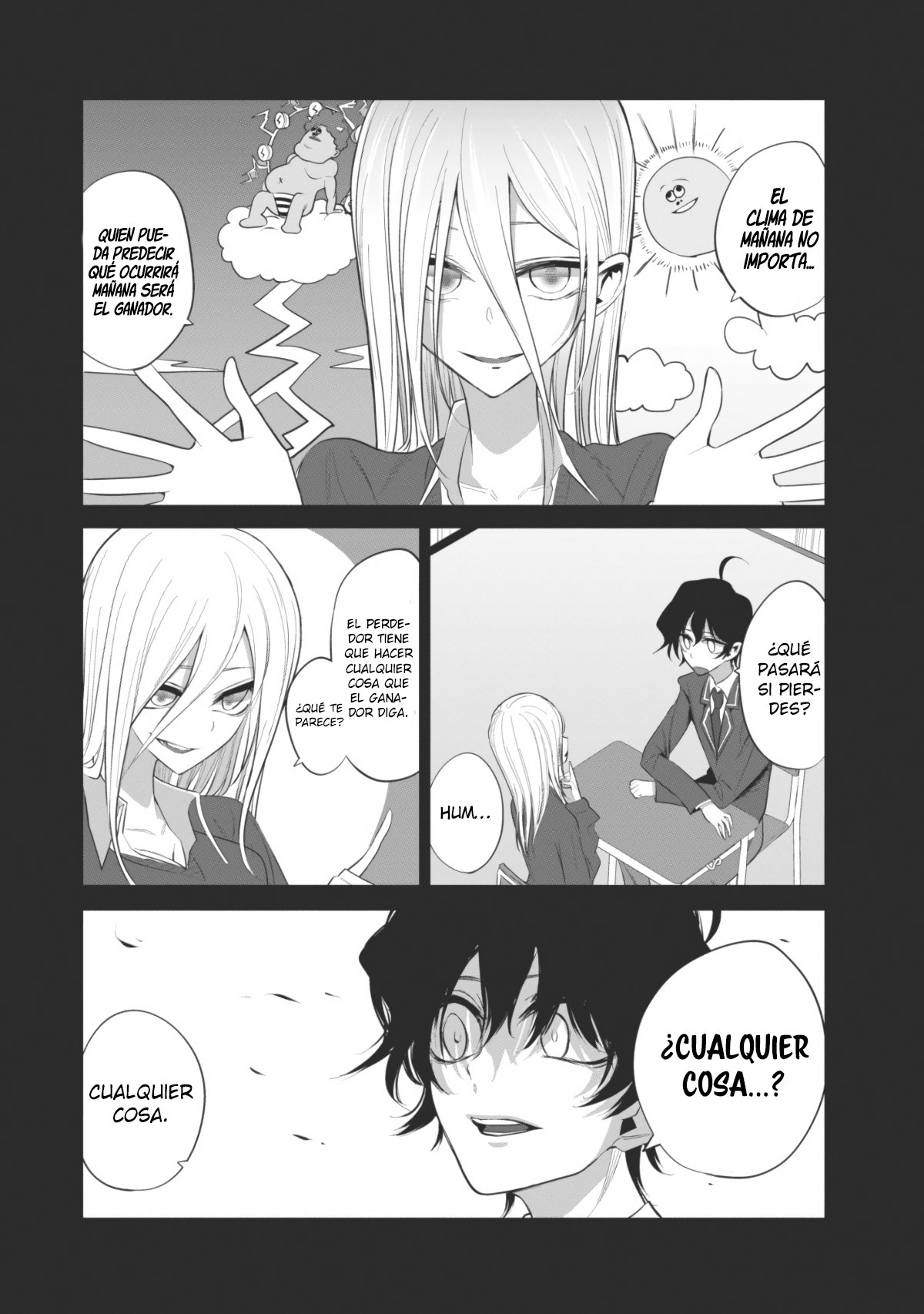 Mizuki-senpai es una adivinadora de amor Capitulo 5 página 7