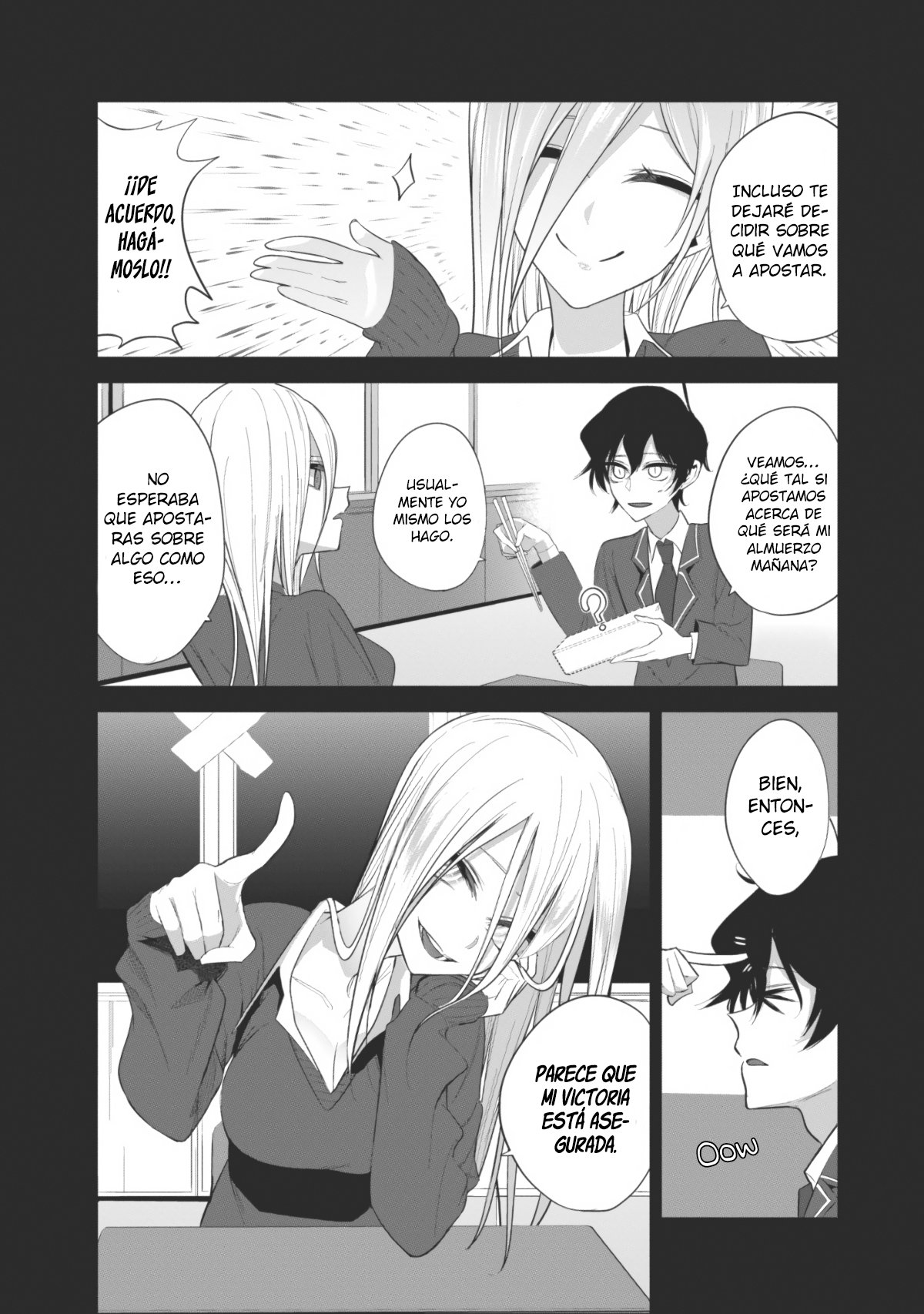 Mizuki-senpai es una adivinadora de amor Capitulo 5 página 8