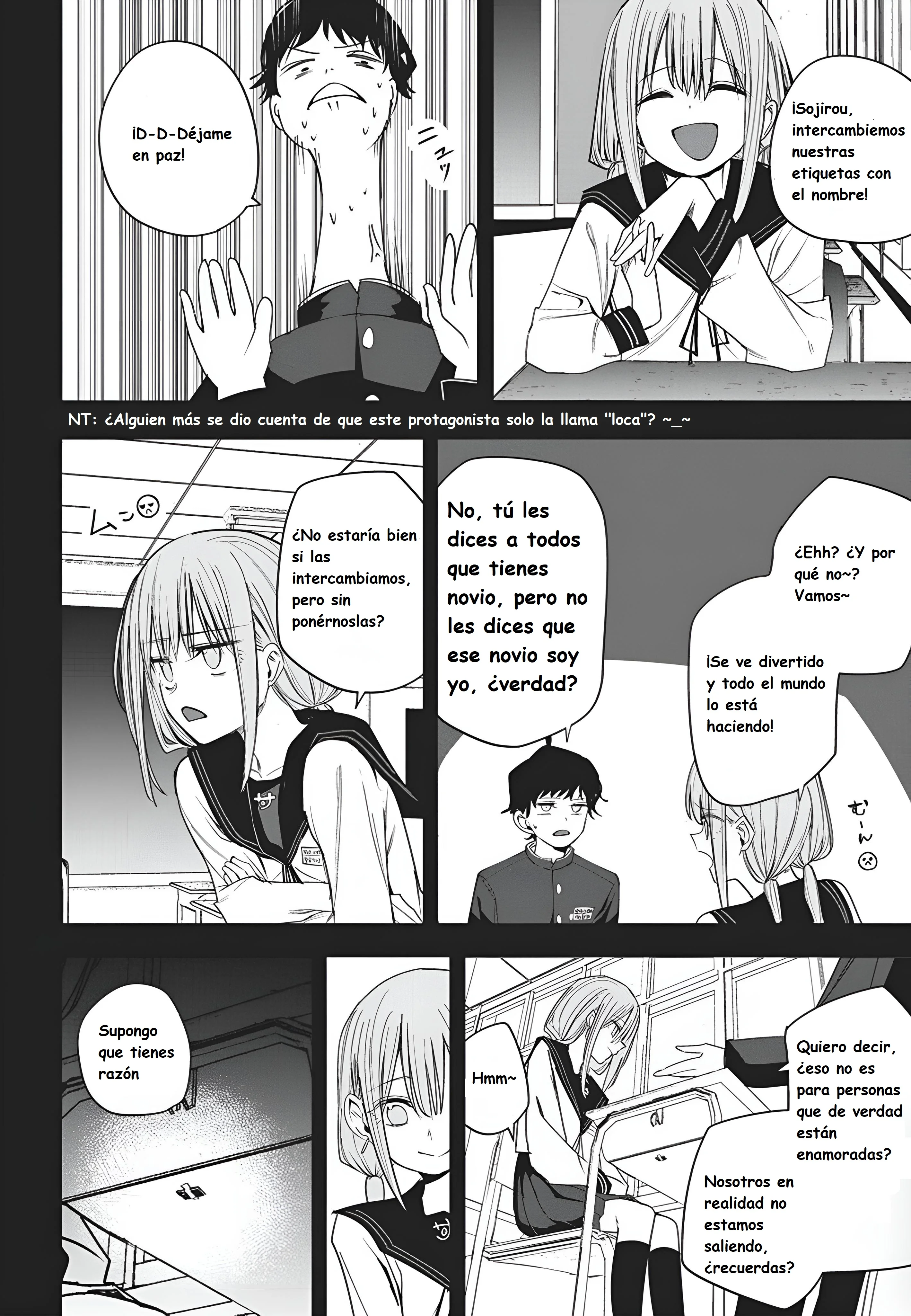 Mizuki-senpai es una adivinadora de amor Capitulo 51 página 6