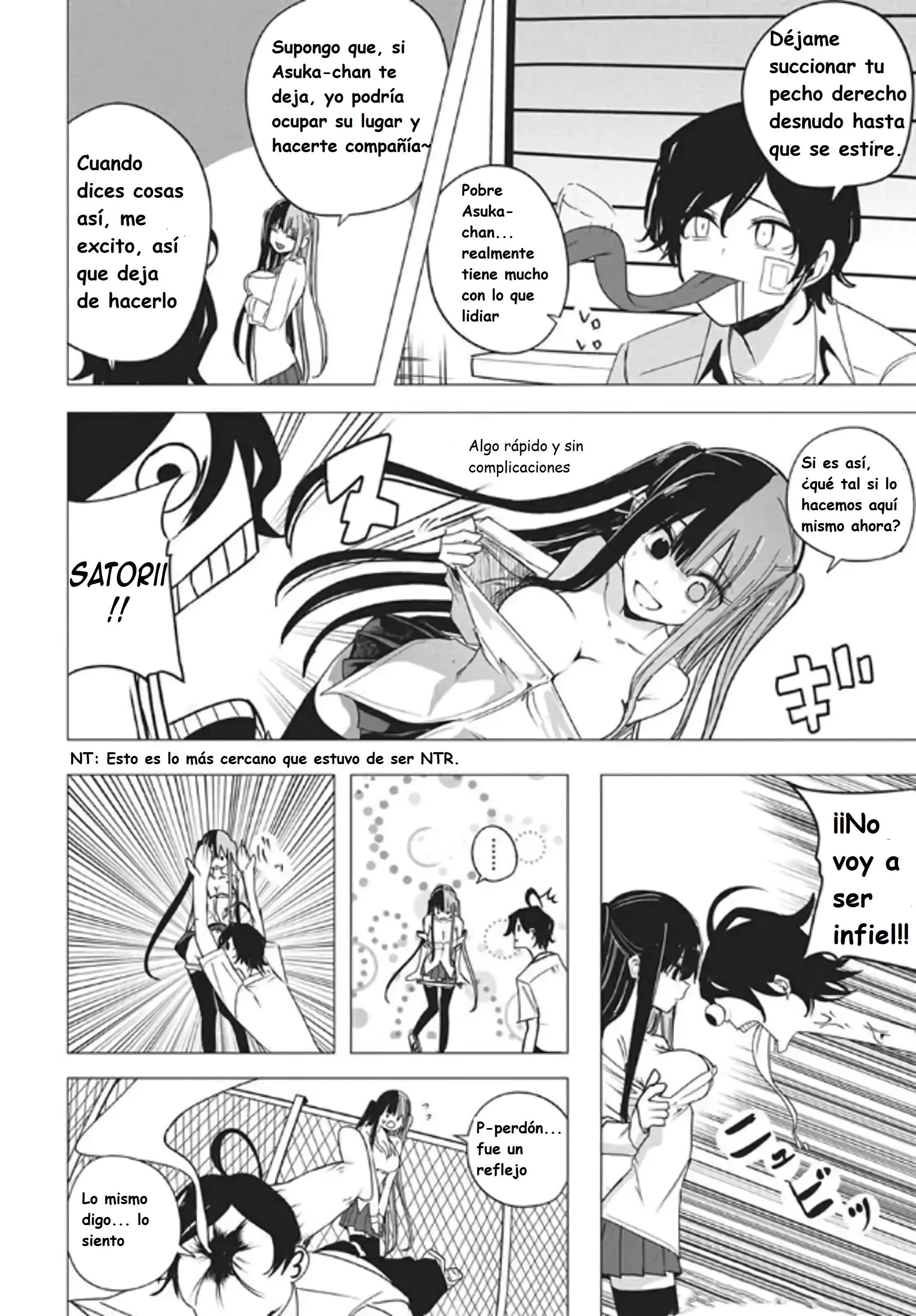Mizuki-senpai es una adivinadora de amor Capitulo 53 página 8