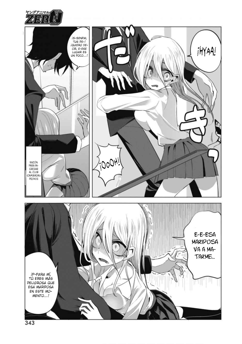Mizuki-senpai es una adivinadora de amor Capitulo 6 página 8