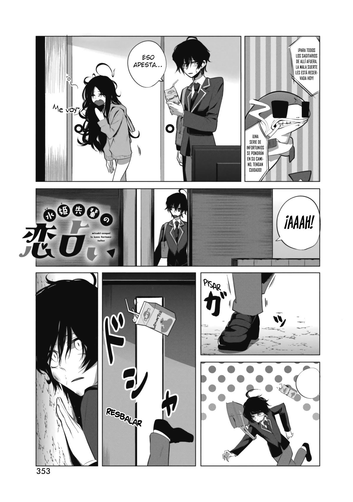 Mizuki-senpai es una adivinadora de amor Capitulo 7 página 3