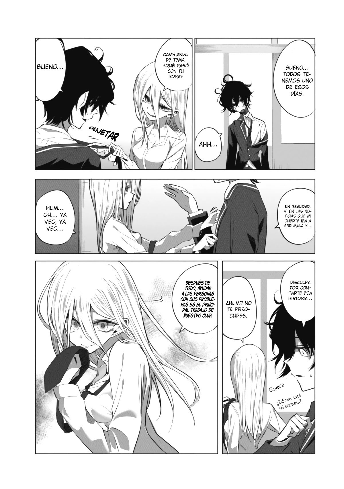 Mizuki-senpai es una adivinadora de amor Capitulo 7 página 5