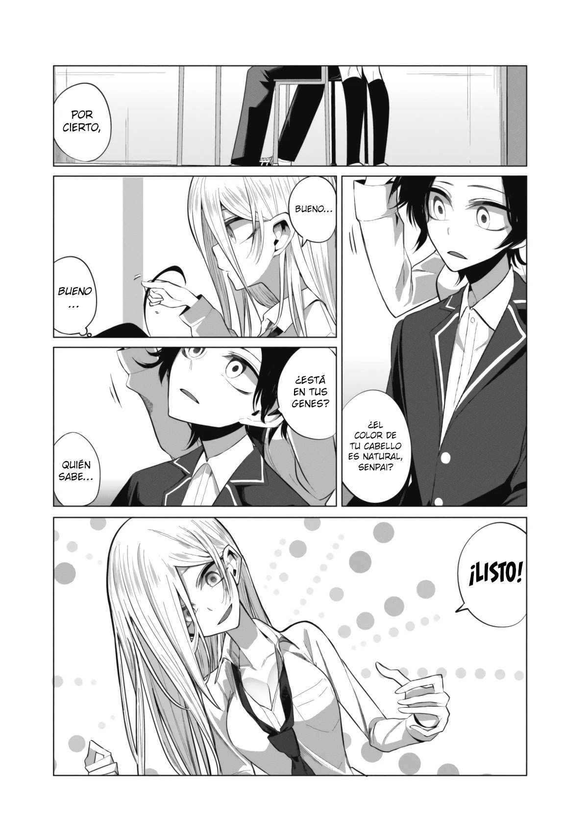 Mizuki-senpai es una adivinadora de amor Capitulo 7 página 6