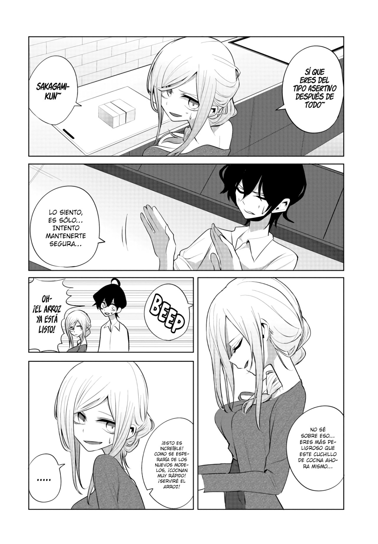 Mizuki-senpai es una adivinadora de amor Capitulo 9 página 14