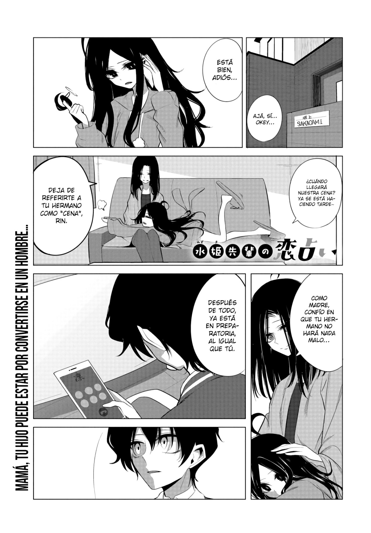 Mizuki-senpai es una adivinadora de amor Capitulo 9 página 3