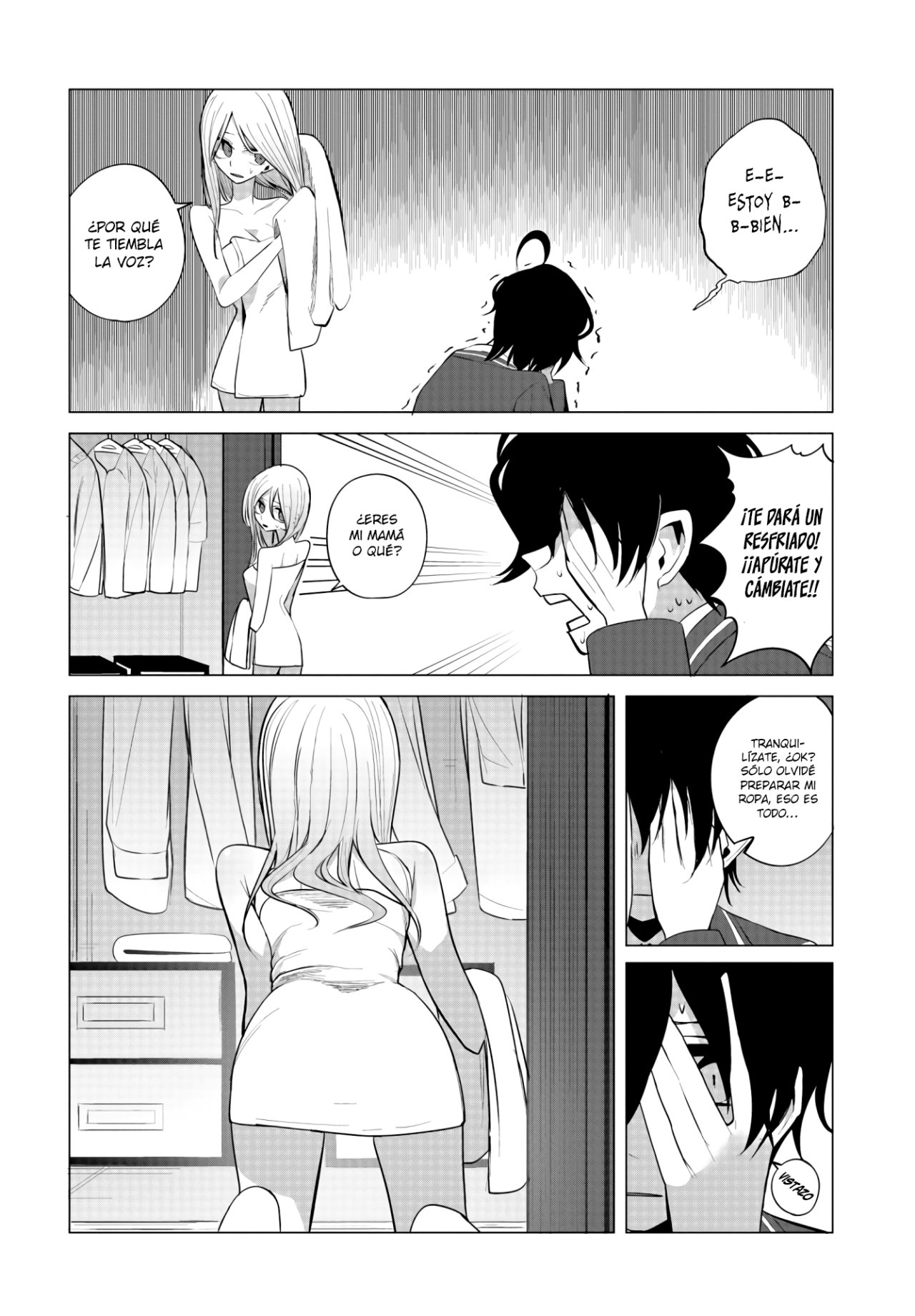 Mizuki-senpai es una adivinadora de amor Capitulo 9 página 8
