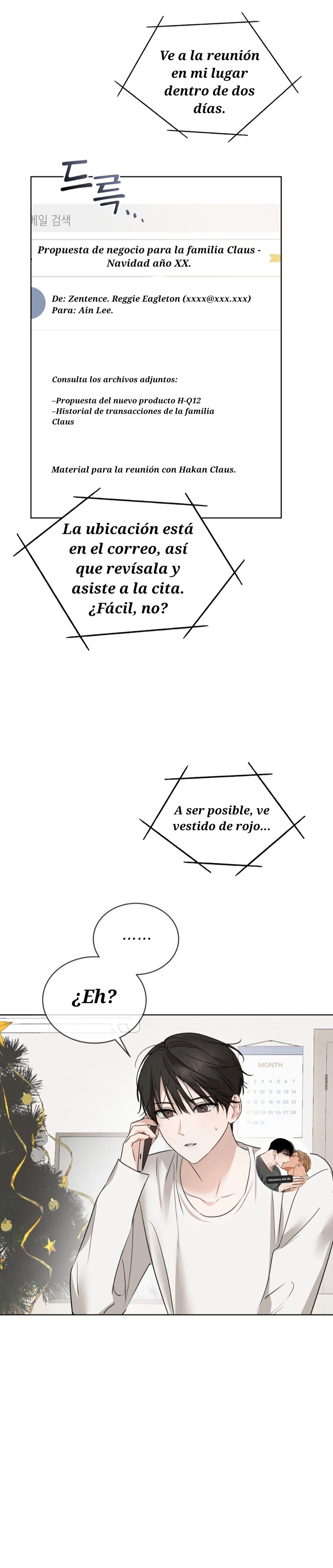 Un santa sexy y carismático Capitulo 0 página 15