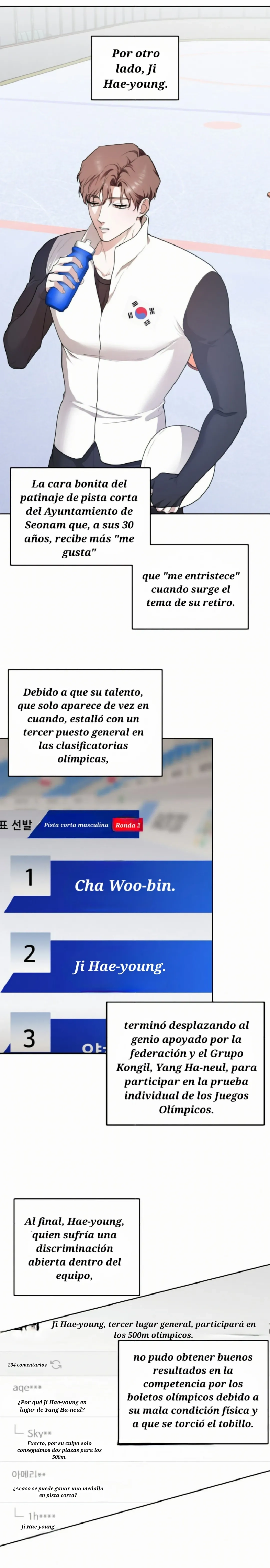 El día que cruza la línea Capitulo 1 página 17