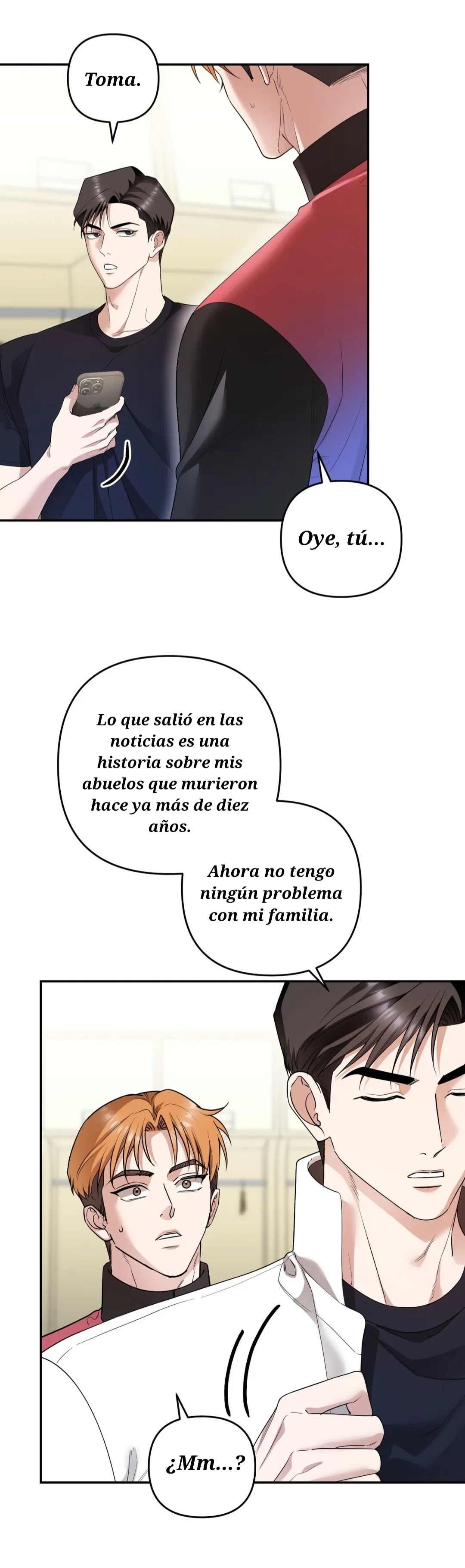El día que cruza la línea Capitulo 15 página 14