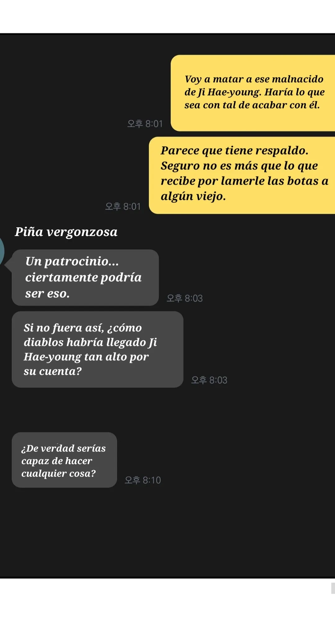 El día que cruza la línea Capitulo 18 página 25