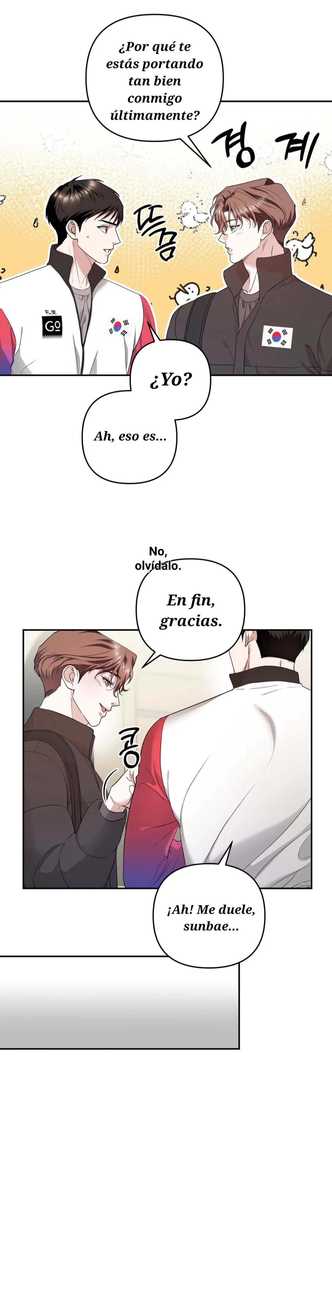 El día que cruza la línea Capitulo 2 página 20
