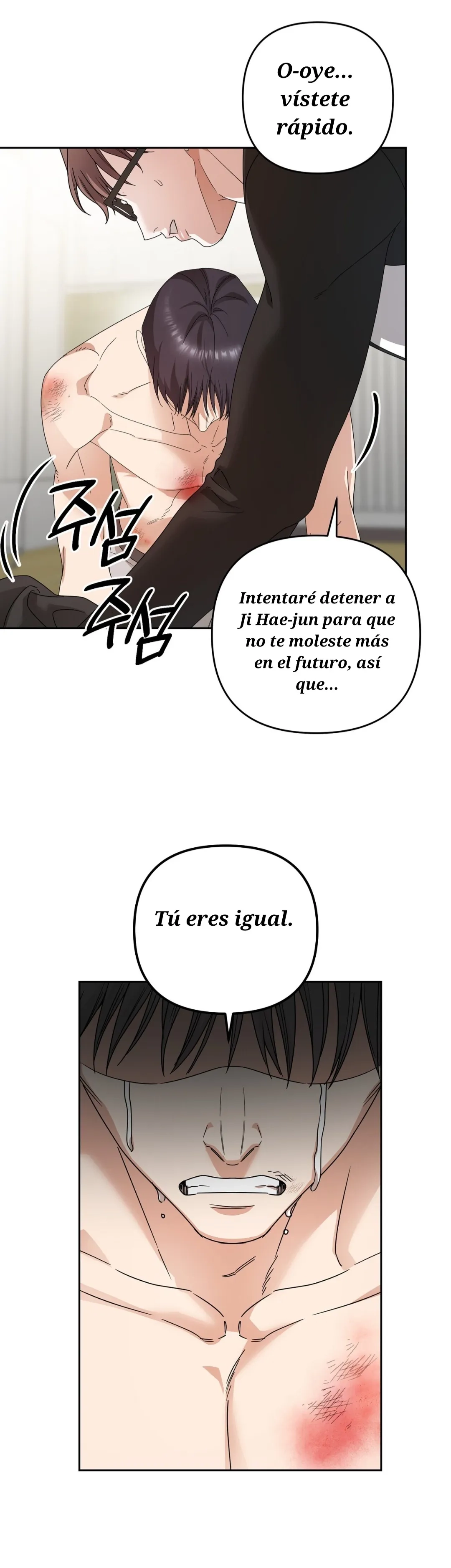 El día que cruza la línea Capitulo 21 página 32