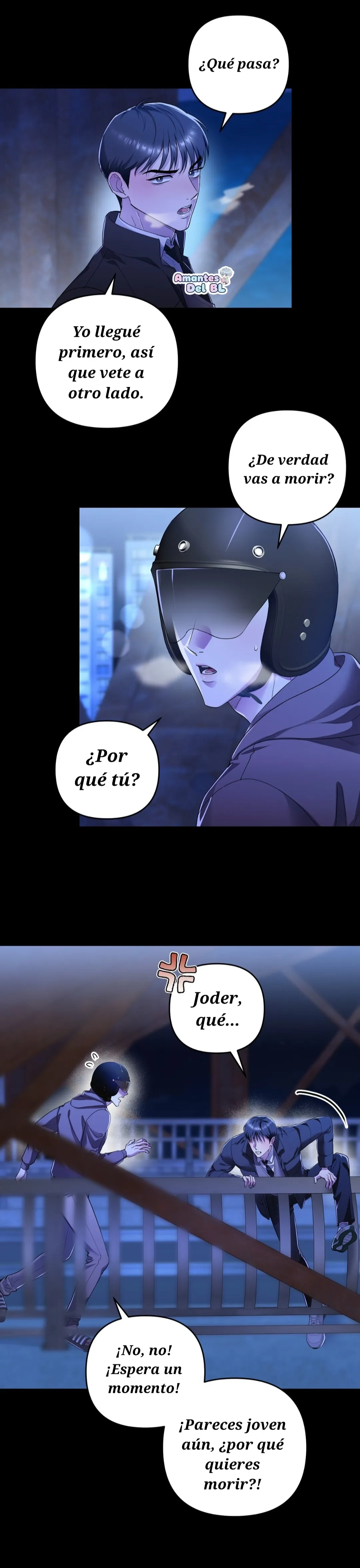 El día que cruza la línea Capitulo 3 página 13