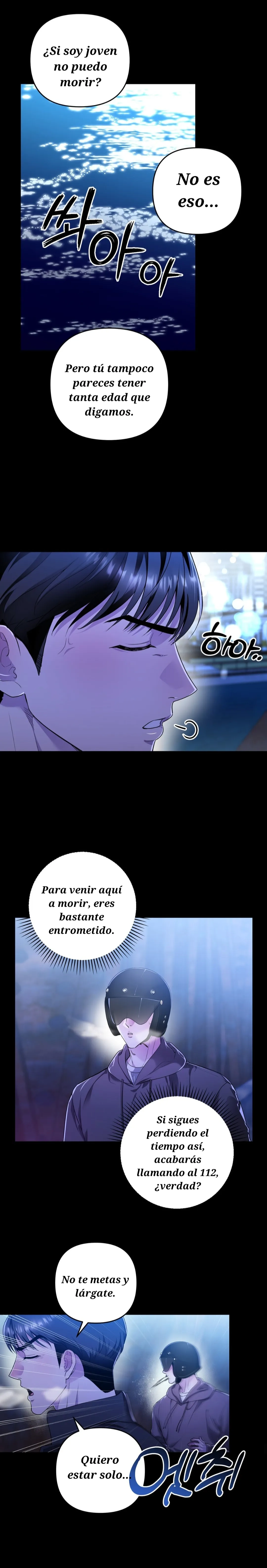 El día que cruza la línea Capitulo 3 página 14