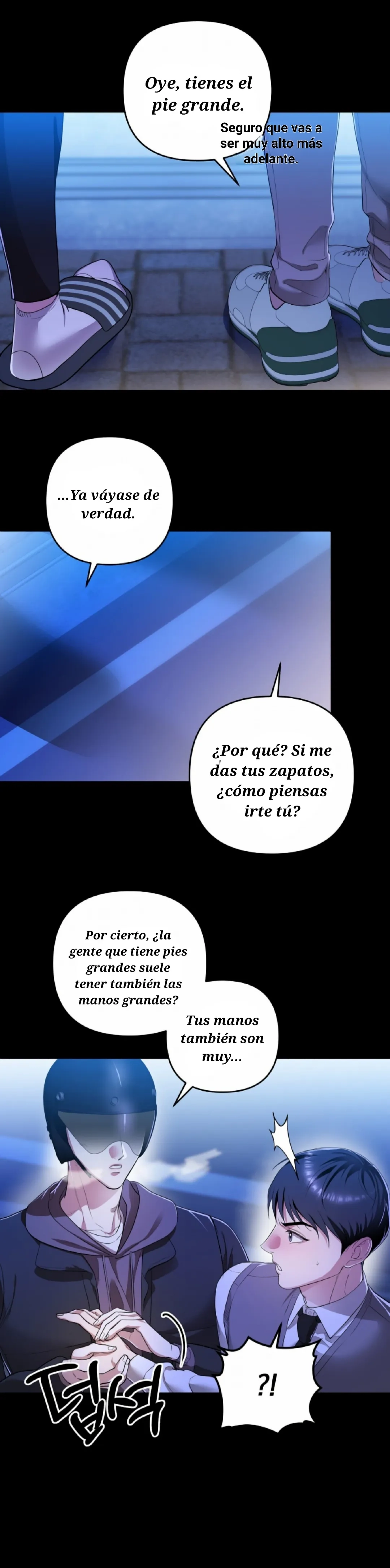El día que cruza la línea Capitulo 3 página 17