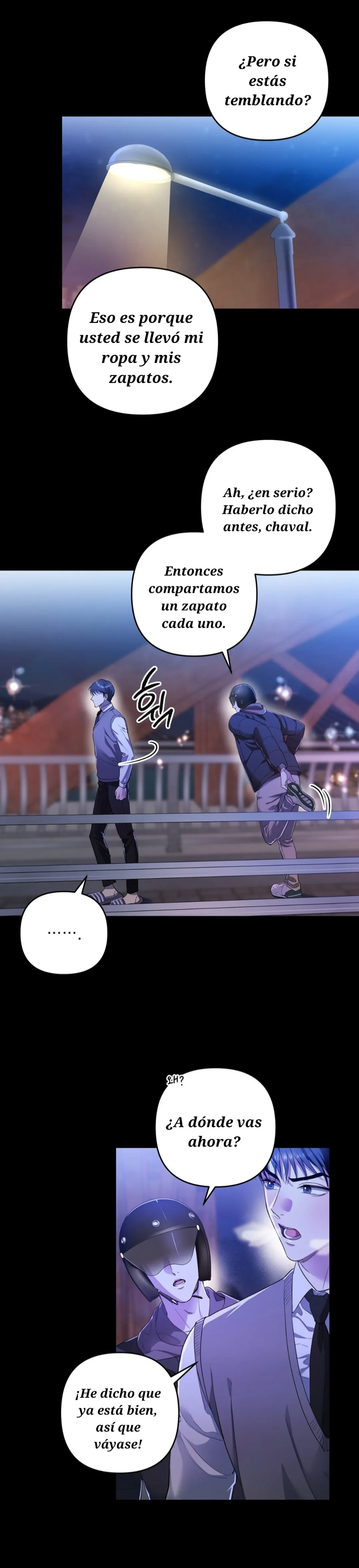 El día que cruza la línea Capitulo 3 página 20