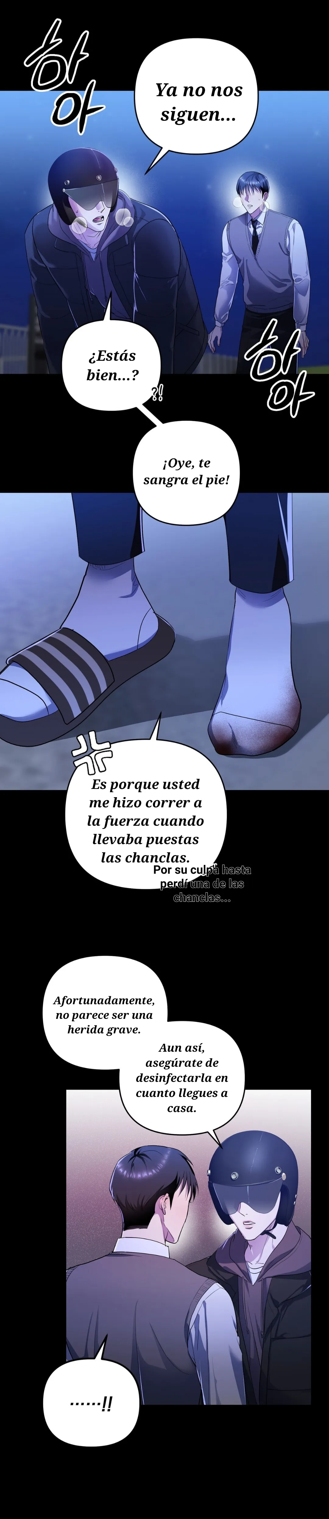 El día que cruza la línea Capitulo 3 página 23