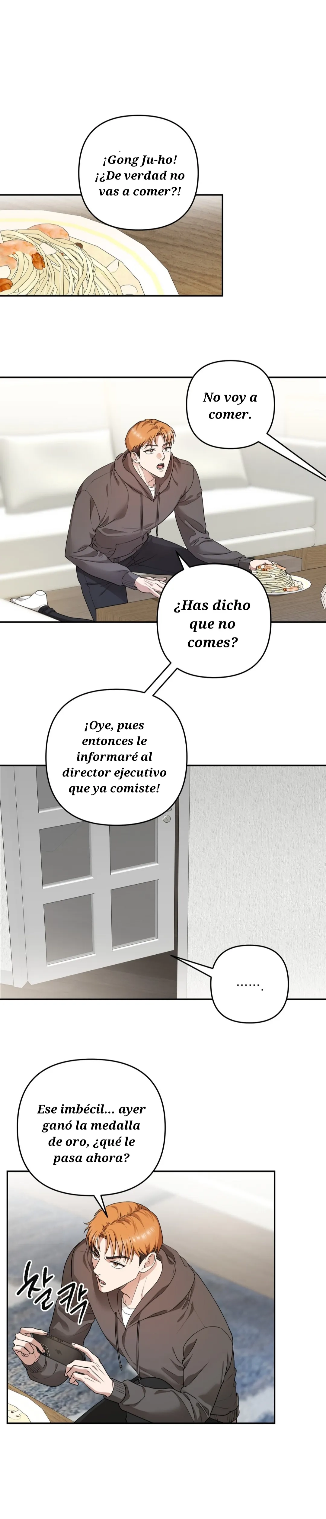 El día que cruza la línea Capitulo 3 página 6