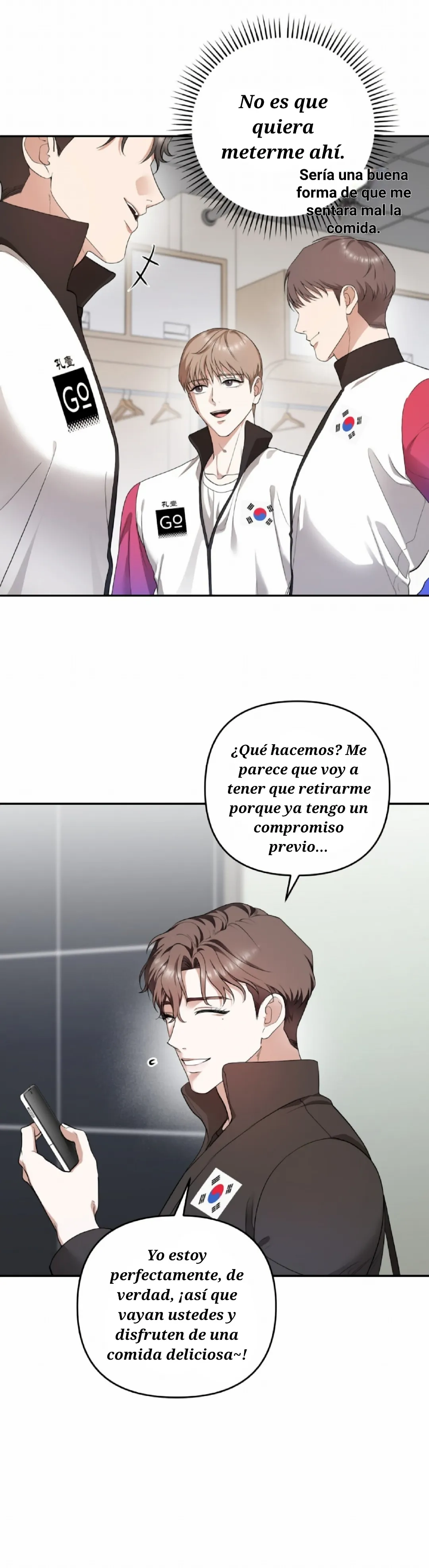 El día que cruza la línea Capitulo 4 página 9