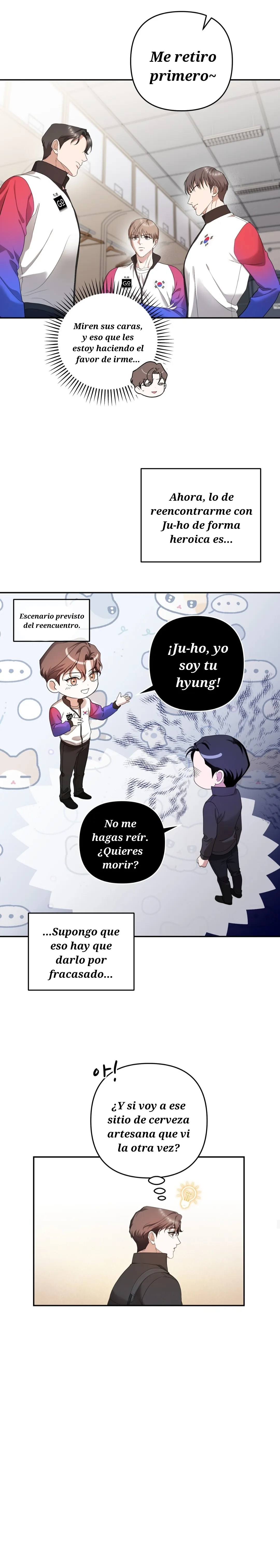 El día que cruza la línea Capitulo 4 página 10