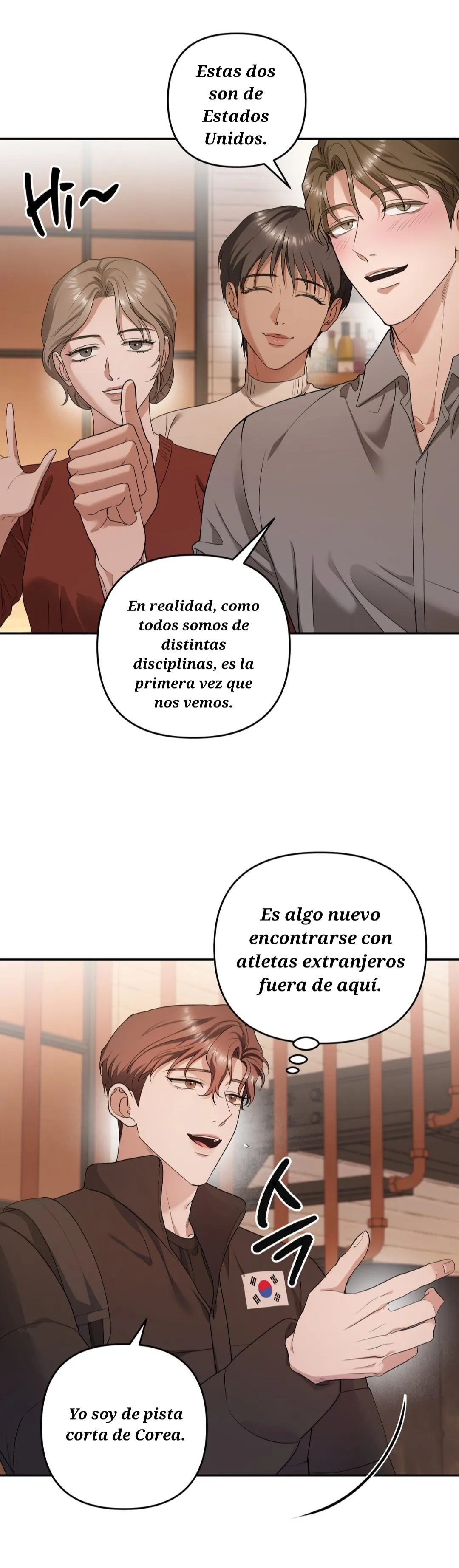 El día que cruza la línea Capitulo 4 página 13