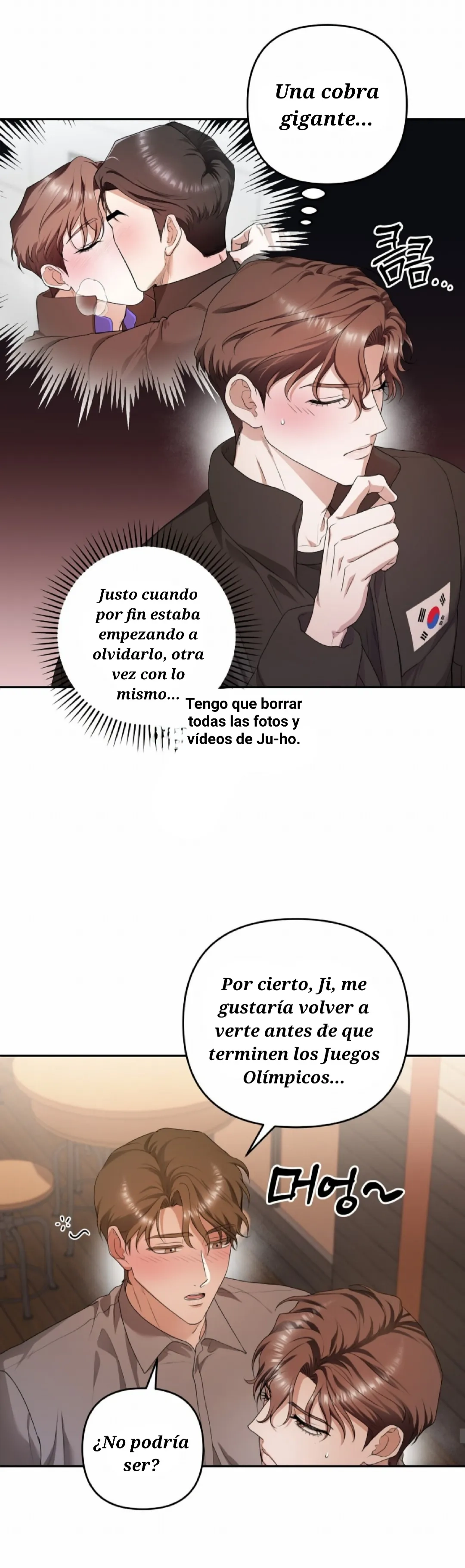 El día que cruza la línea Capitulo 4 página 15